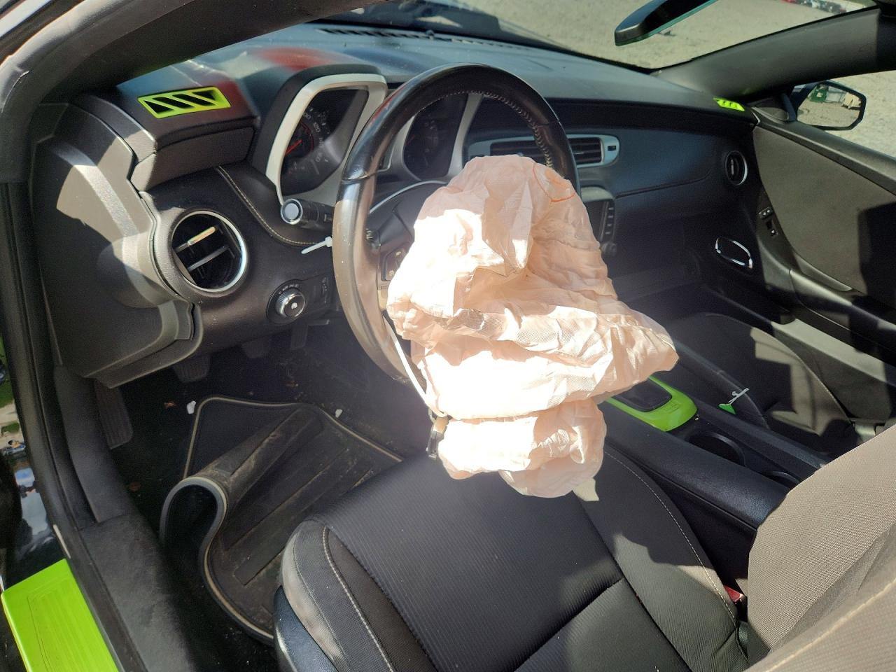 2015 Chevrolet Camaro Black vin: 2G1FC3D37F9119369