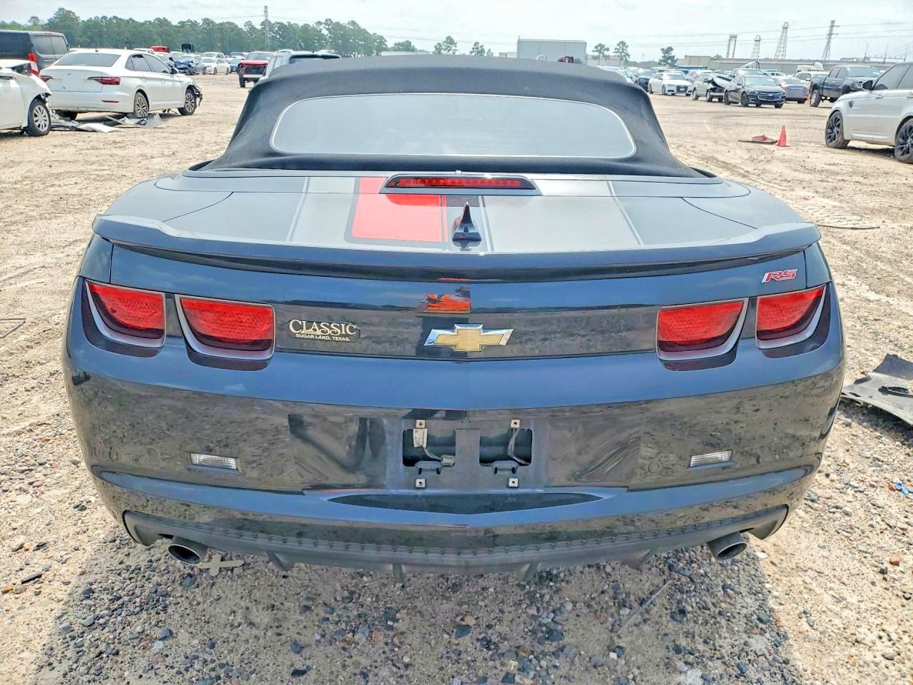 2012 Chevrolet Camaro Lt Black vin: 2G1FC3D38C9117884