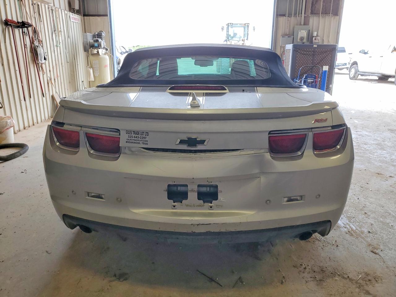 2012 Chevrolet Camaro Lt Серебряный vin: 2G1FC3D39C9167323