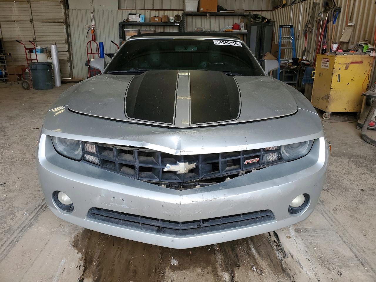 2012 Chevrolet Camaro Lt Серебряный vin: 2G1FC3D39C9167323