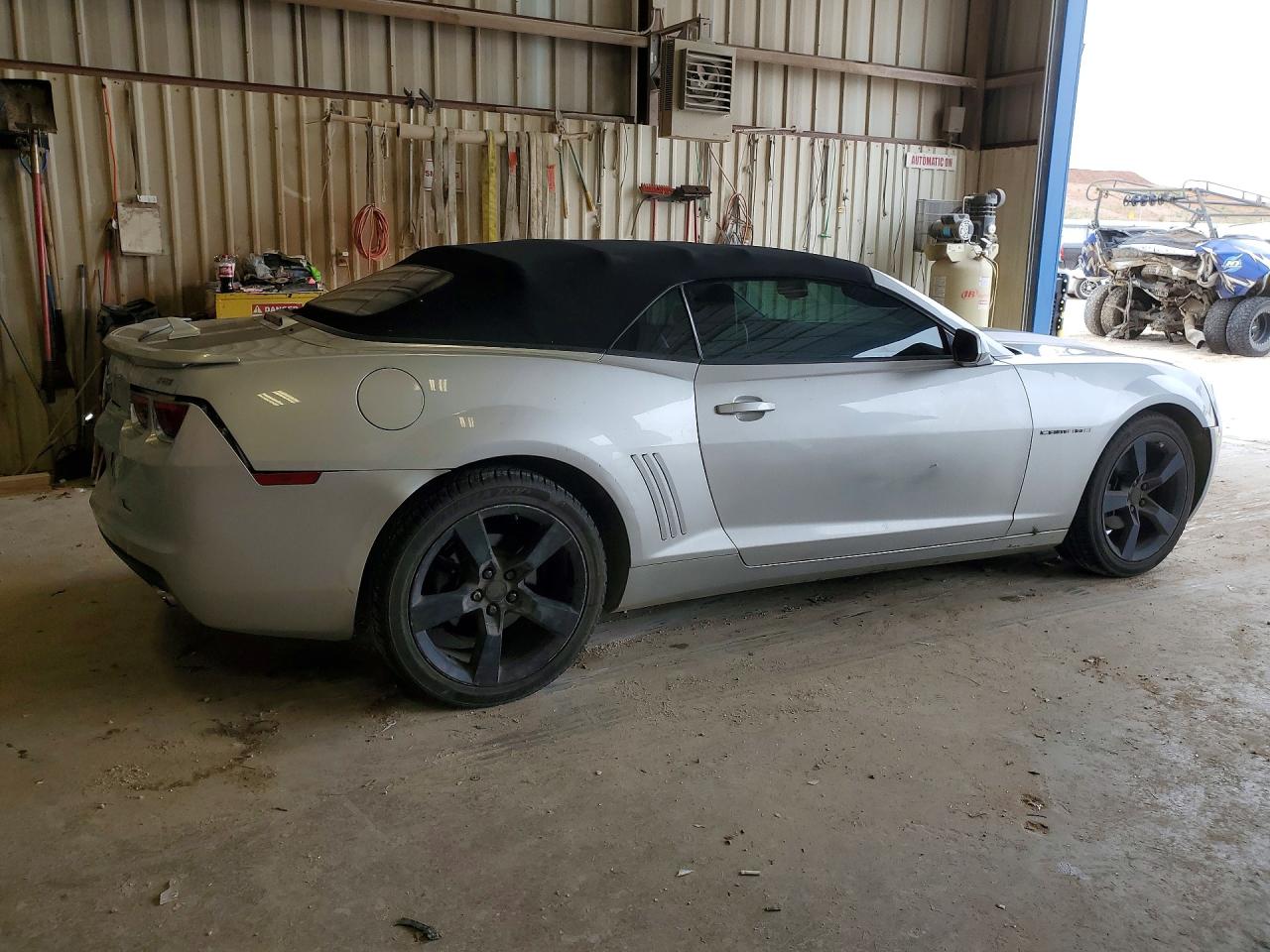 2012 Chevrolet Camaro Lt Серебряный vin: 2G1FC3D39C9167323