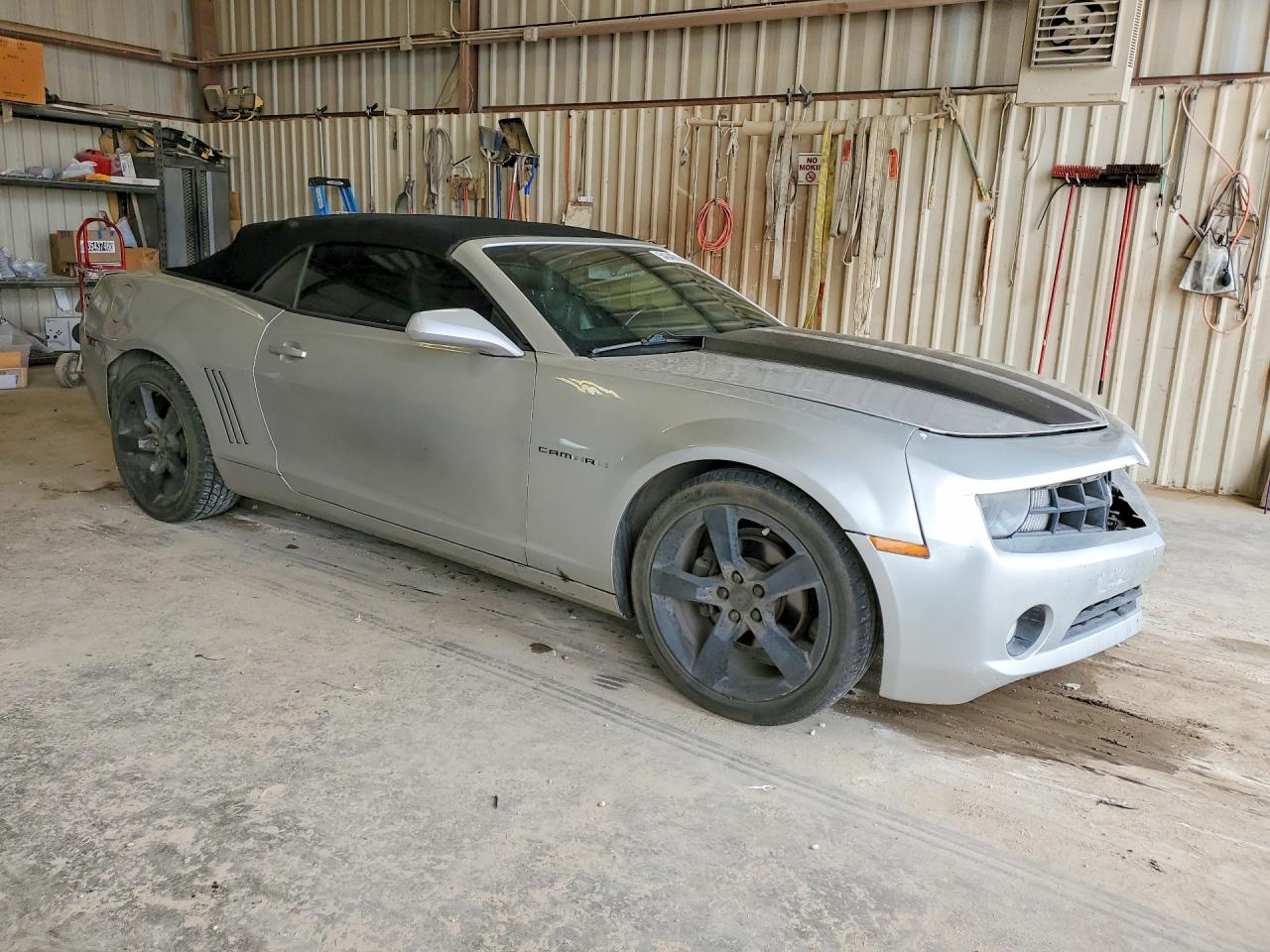 2012 Chevrolet Camaro Lt Серебряный vin: 2G1FC3D39C9167323