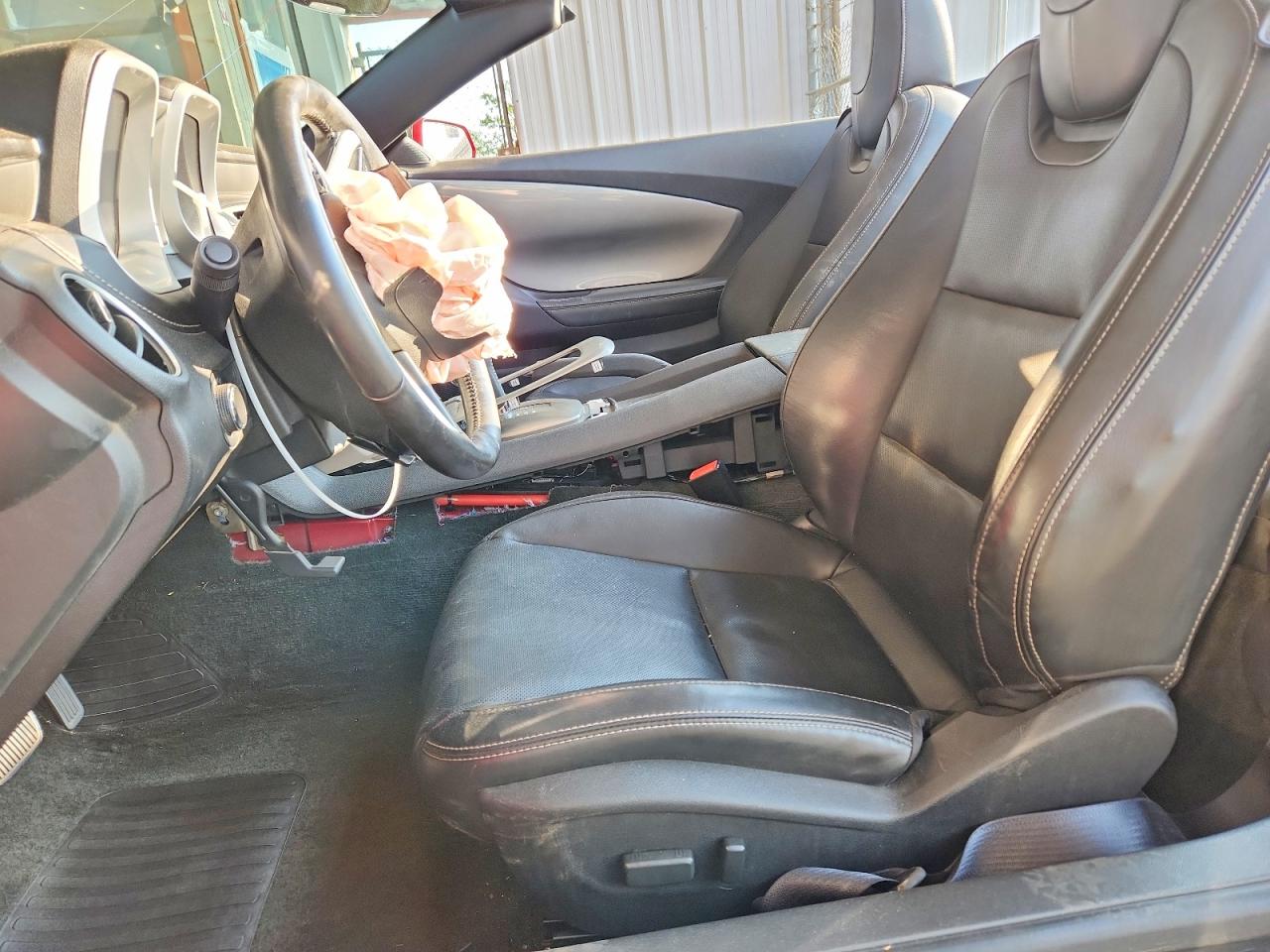 2013 Chevrolet Camaro Lt Red vin: 2G1FC3D39D9113246