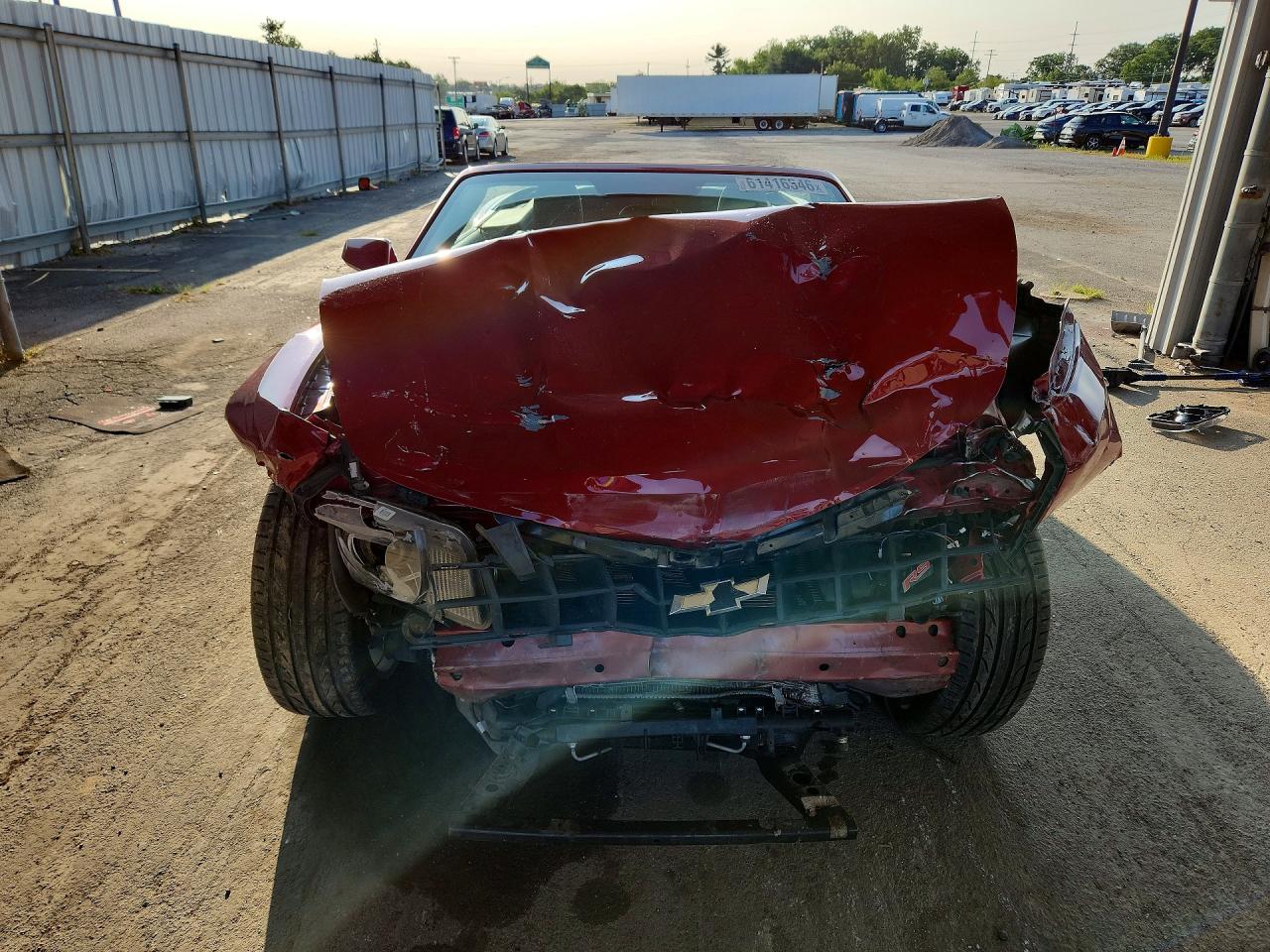 2013 Chevrolet Camaro Lt Red vin: 2G1FC3D39D9113246
