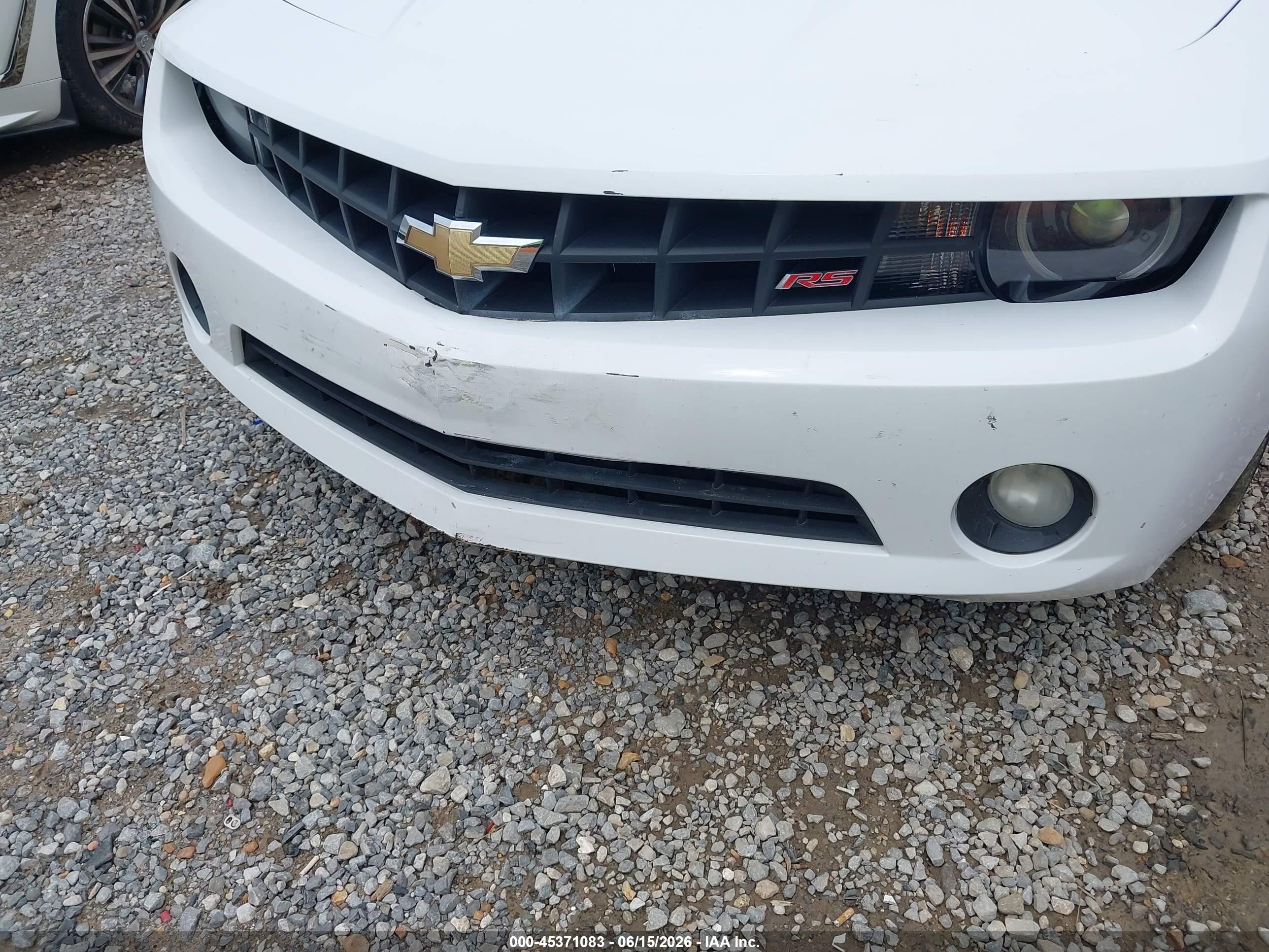 2013 Chevrolet Camaro 2lt White vin: 2G1FC3D3XD9118651