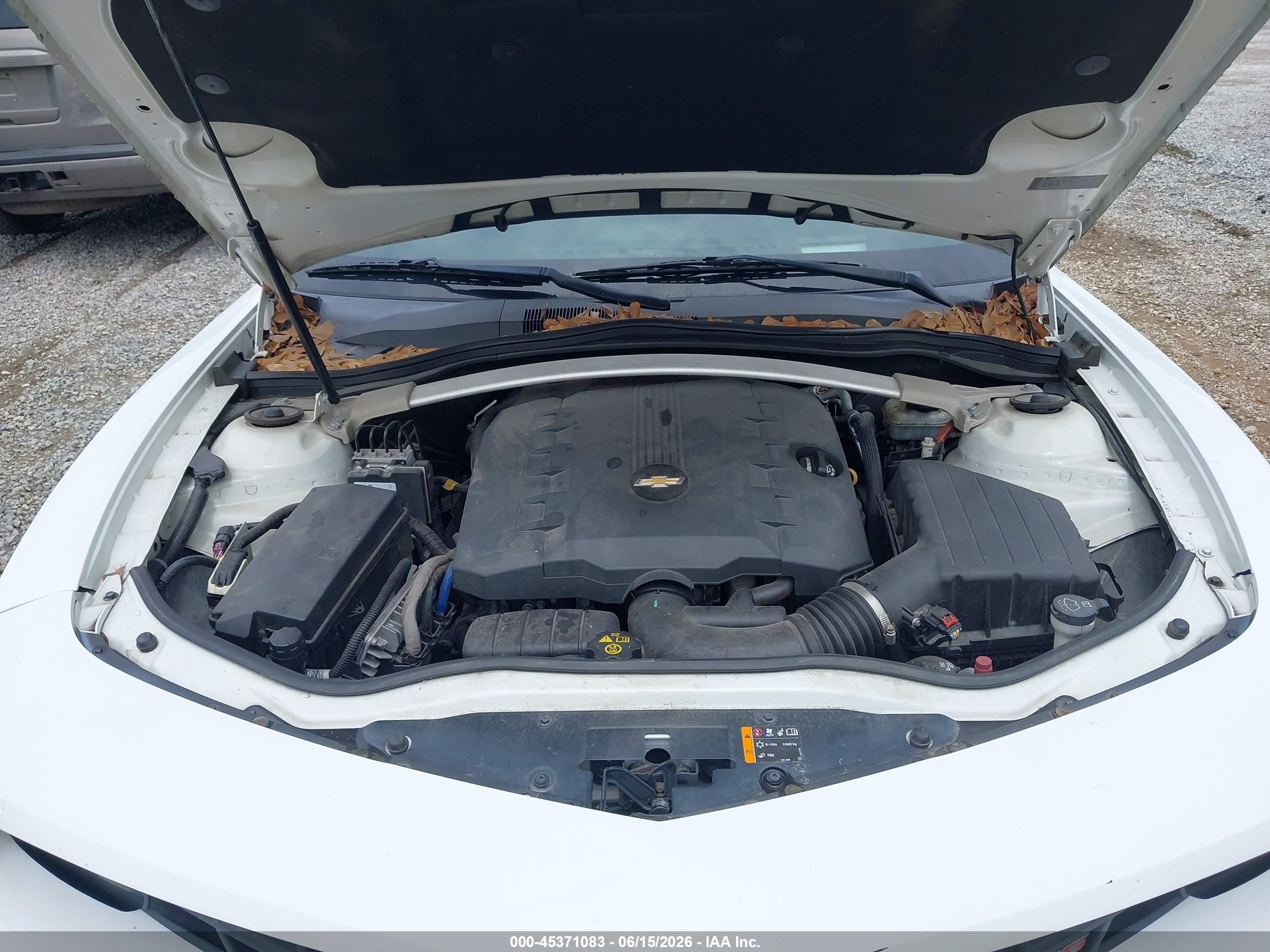2013 Chevrolet Camaro 2lt White vin: 2G1FC3D3XD9118651