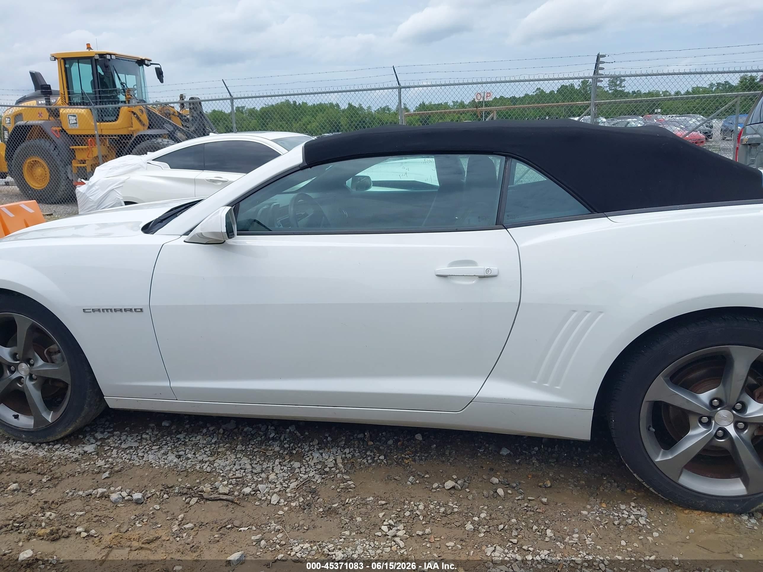2013 Chevrolet Camaro 2lt White vin: 2G1FC3D3XD9118651