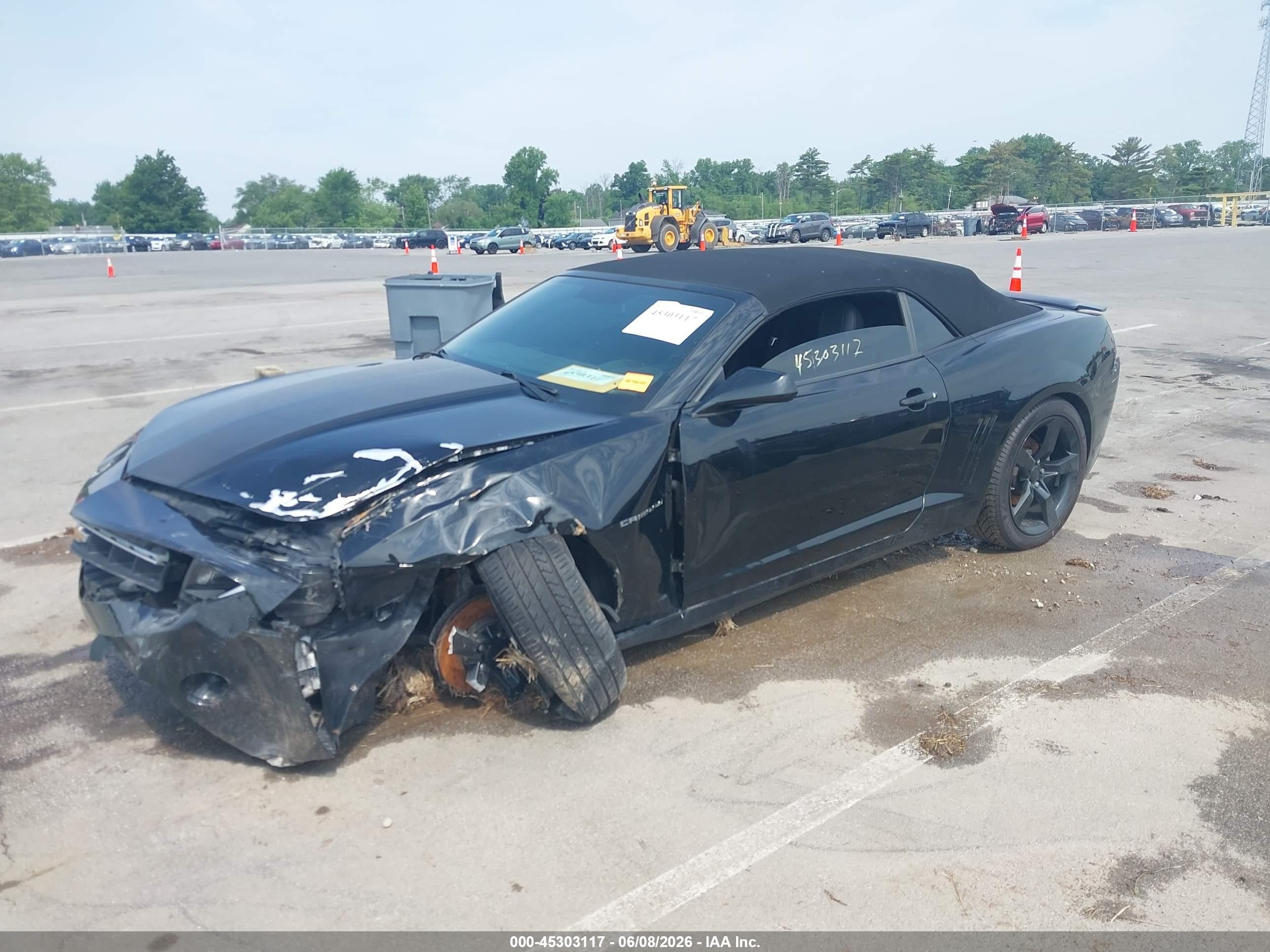 2014 Chevrolet Camaro 2lt Black vin: 2G1FC3D3XE9154535