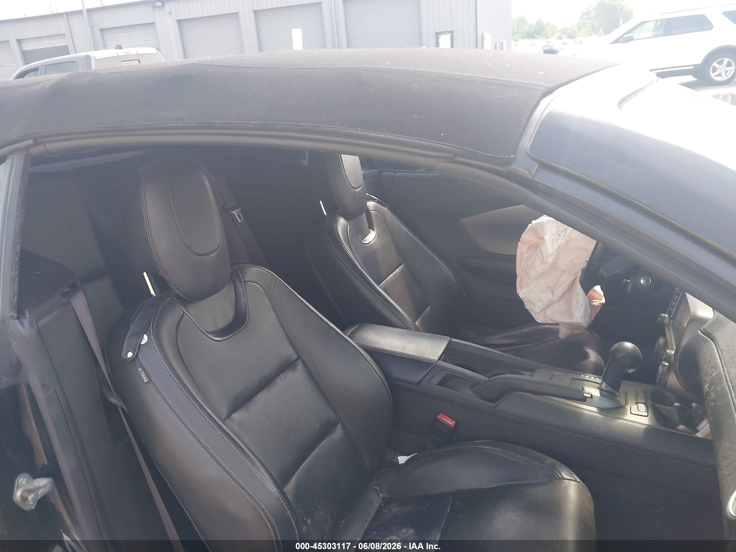 2014 Chevrolet Camaro 2lt Black vin: 2G1FC3D3XE9154535
