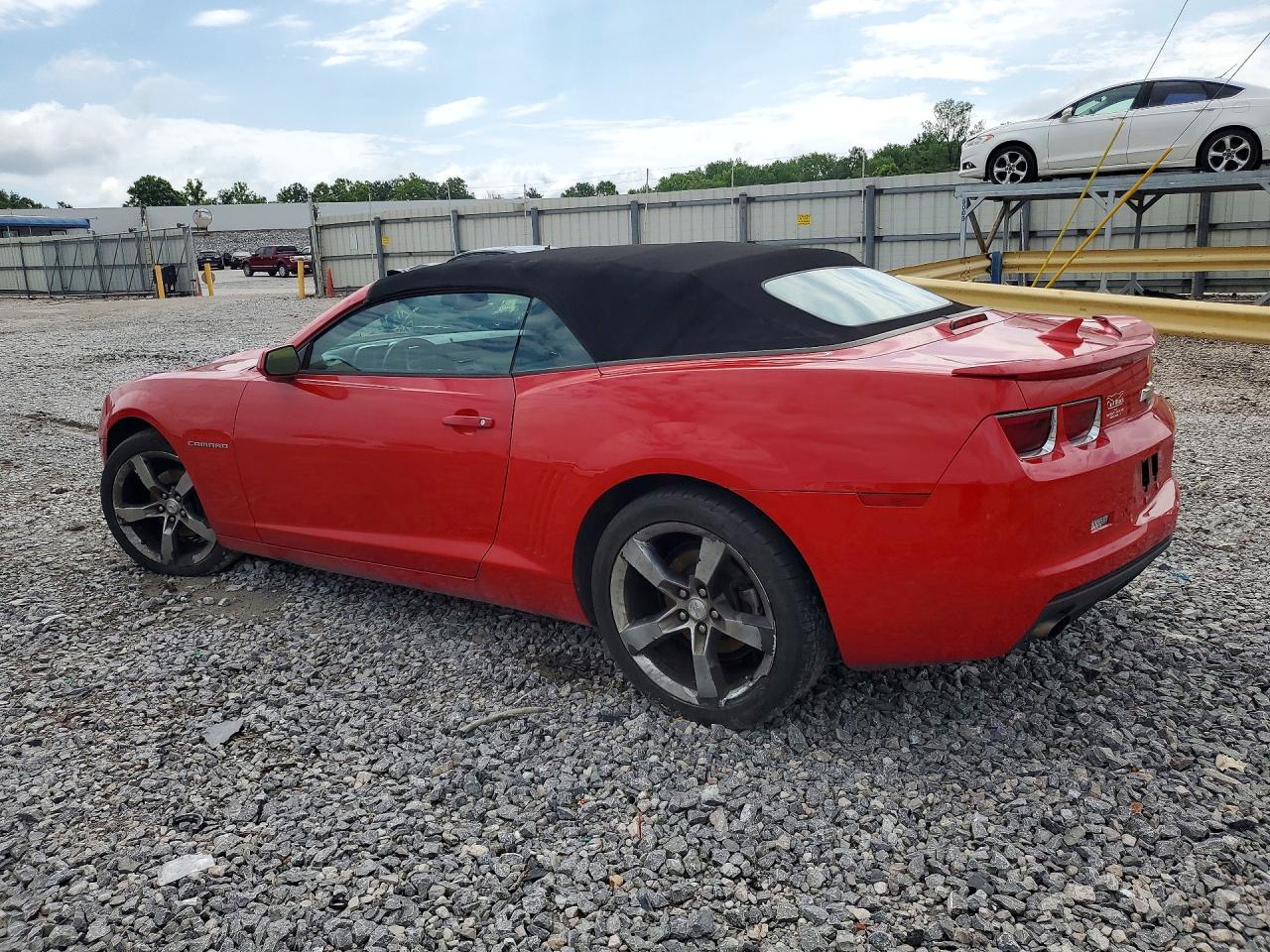 2011 Chevrolet Camaro Lt Red vin: 2G1FC3DD0B9191341