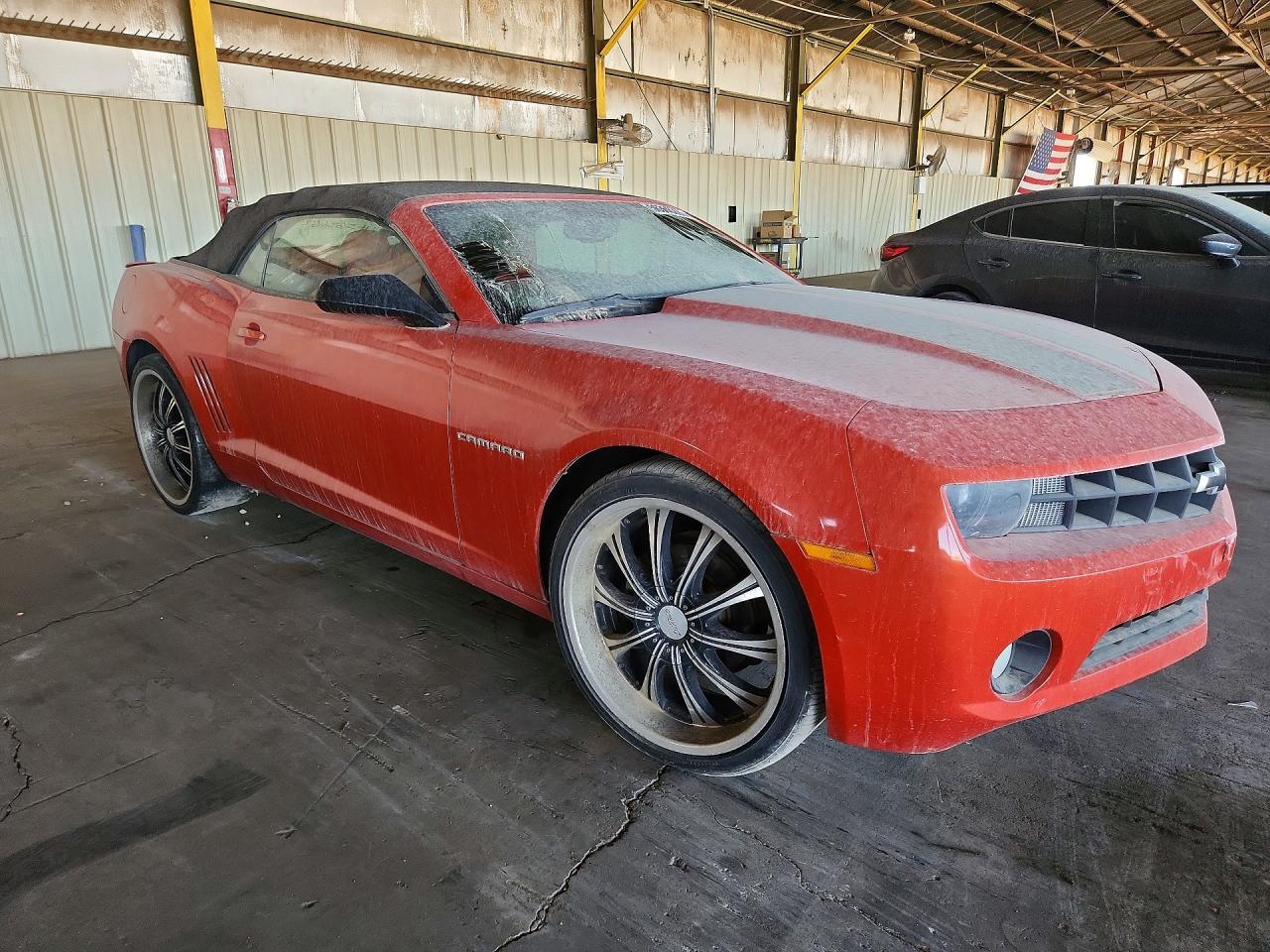 2011 Chevrolet Camaro Lt Orange vin: 2G1FC3DD5B9208635