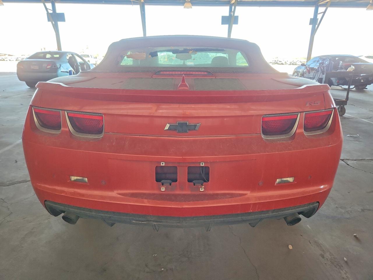 2011 Chevrolet Camaro Lt Orange vin: 2G1FC3DD5B9208635