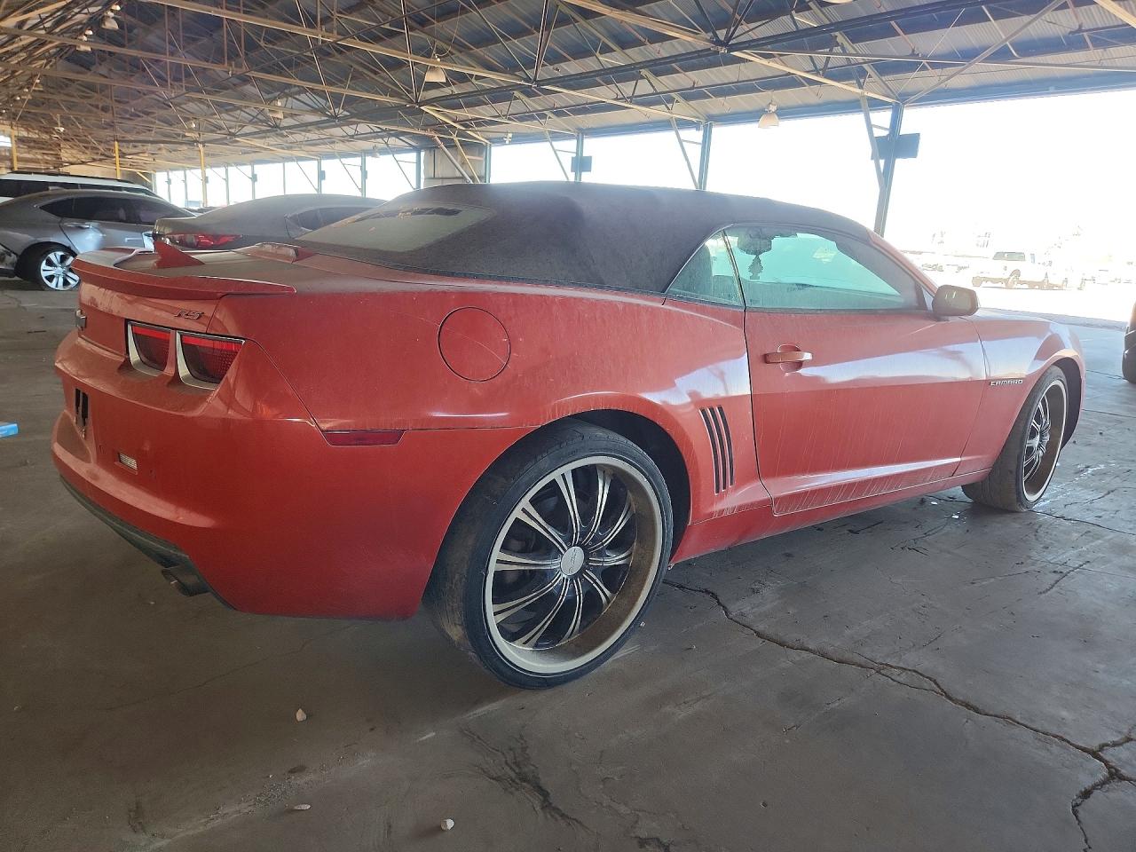 2011 Chevrolet Camaro Lt Orange vin: 2G1FC3DD5B9208635