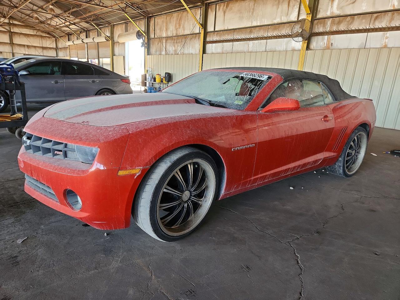 2011 Chevrolet Camaro Lt Orange vin: 2G1FC3DD5B9208635