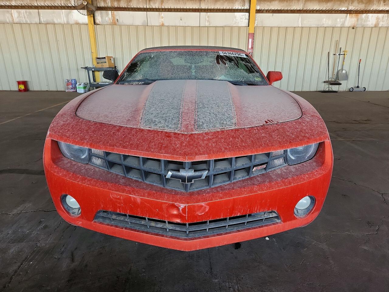 2011 Chevrolet Camaro Lt Orange vin: 2G1FC3DD5B9208635