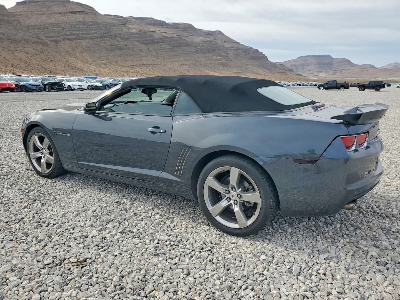 2011 Chevrolet Camaro Lt Gray vin: 2G1FC3DD6B9178416