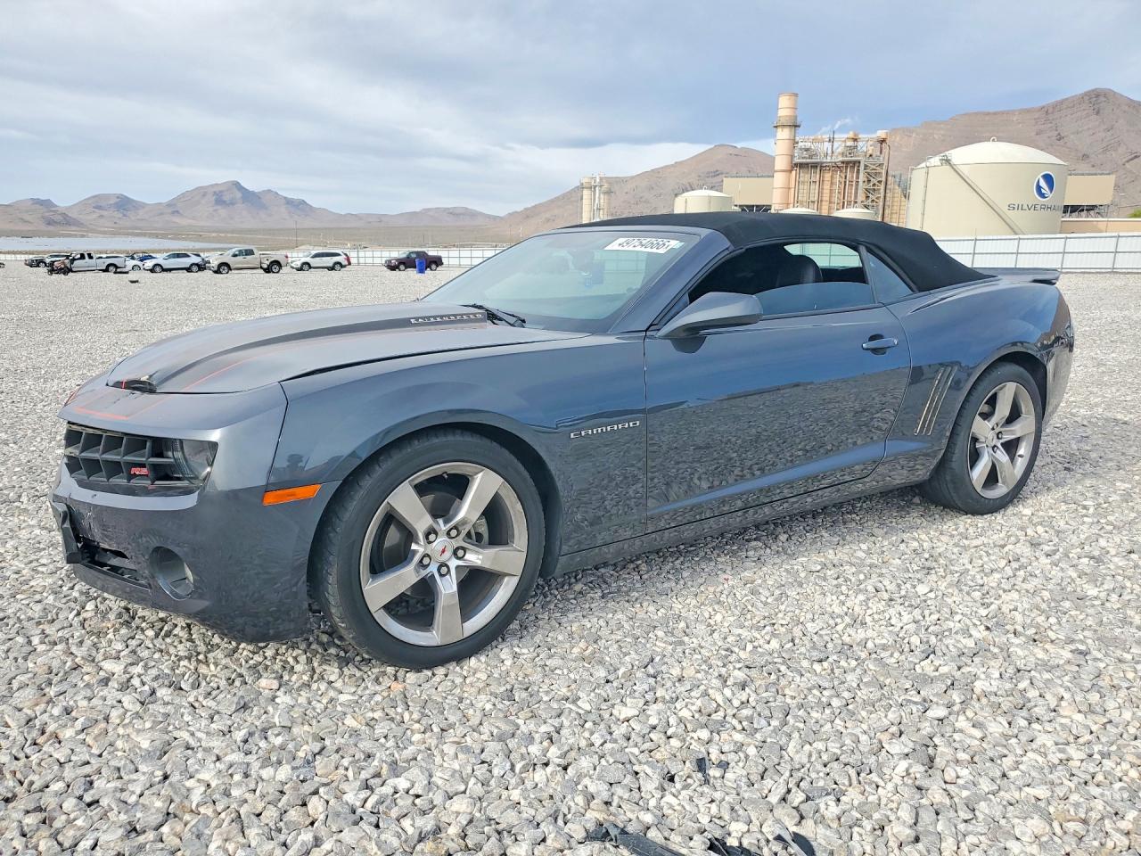 2011 Chevrolet Camaro Lt Gray vin: 2G1FC3DD6B9178416