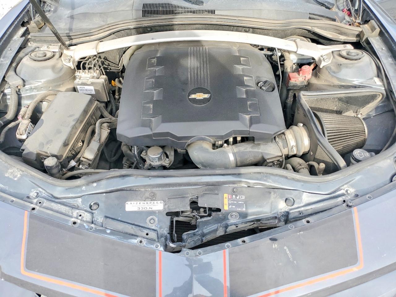 2011 Chevrolet Camaro Lt Gray vin: 2G1FC3DD6B9178416