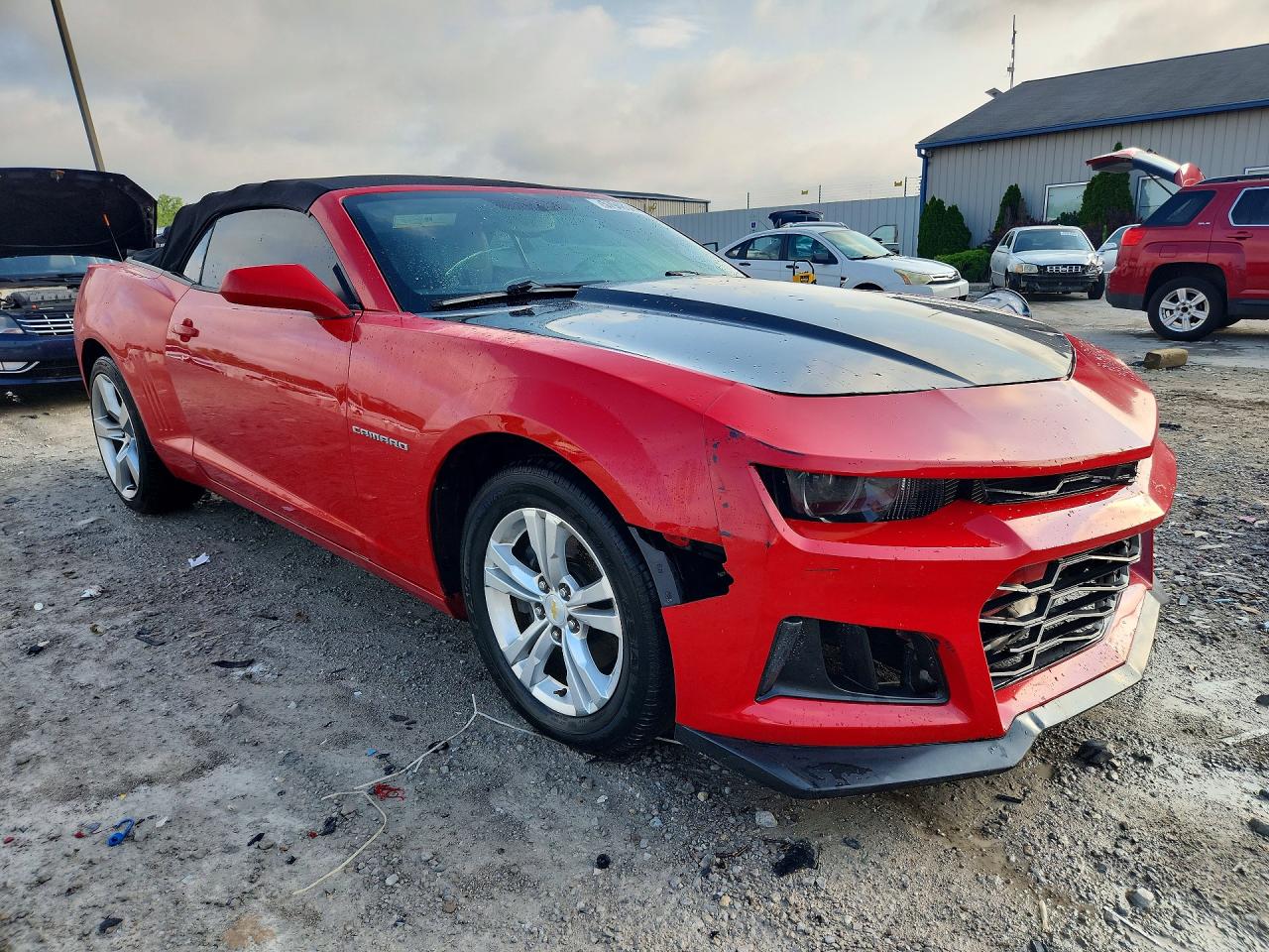 2011 Chevrolet Camaro Lt Красный vin: 2G1FC3DD6B9208398