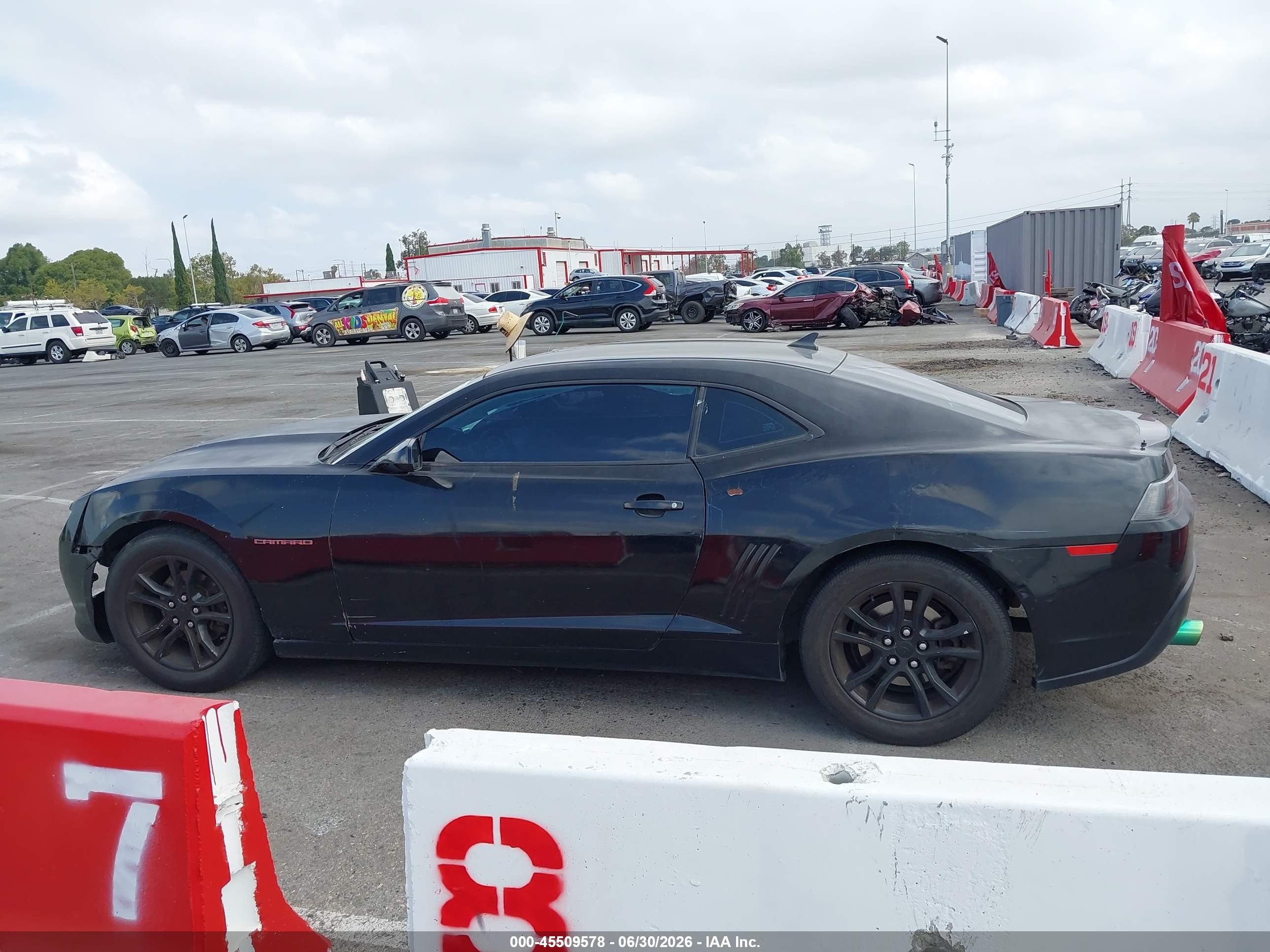 2015 Chevrolet Camaro 1lt Black vin: 2G1FD1E30F9163553