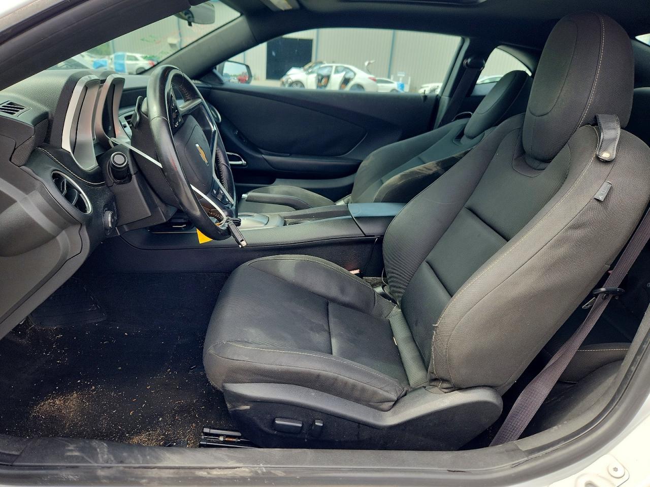 2015 Chevrolet Camaro Lt White vin: 2G1FD1E30F9238767