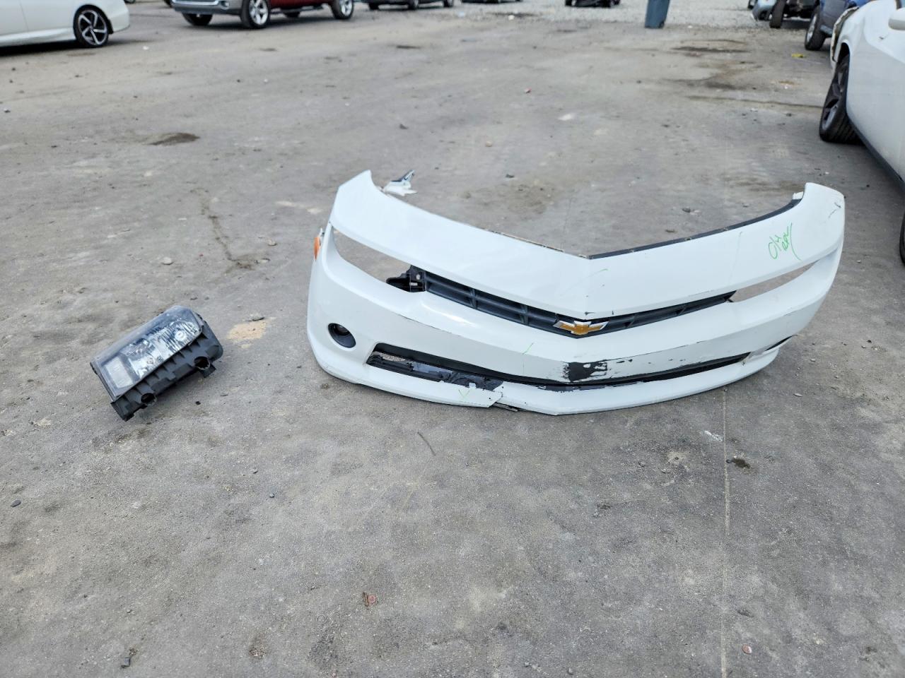 2015 Chevrolet Camaro Lt White vin: 2G1FD1E30F9238767