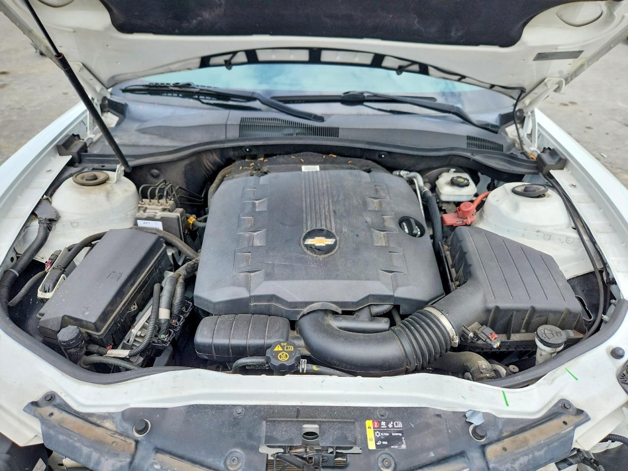 2015 Chevrolet Camaro Lt White vin: 2G1FD1E30F9238767