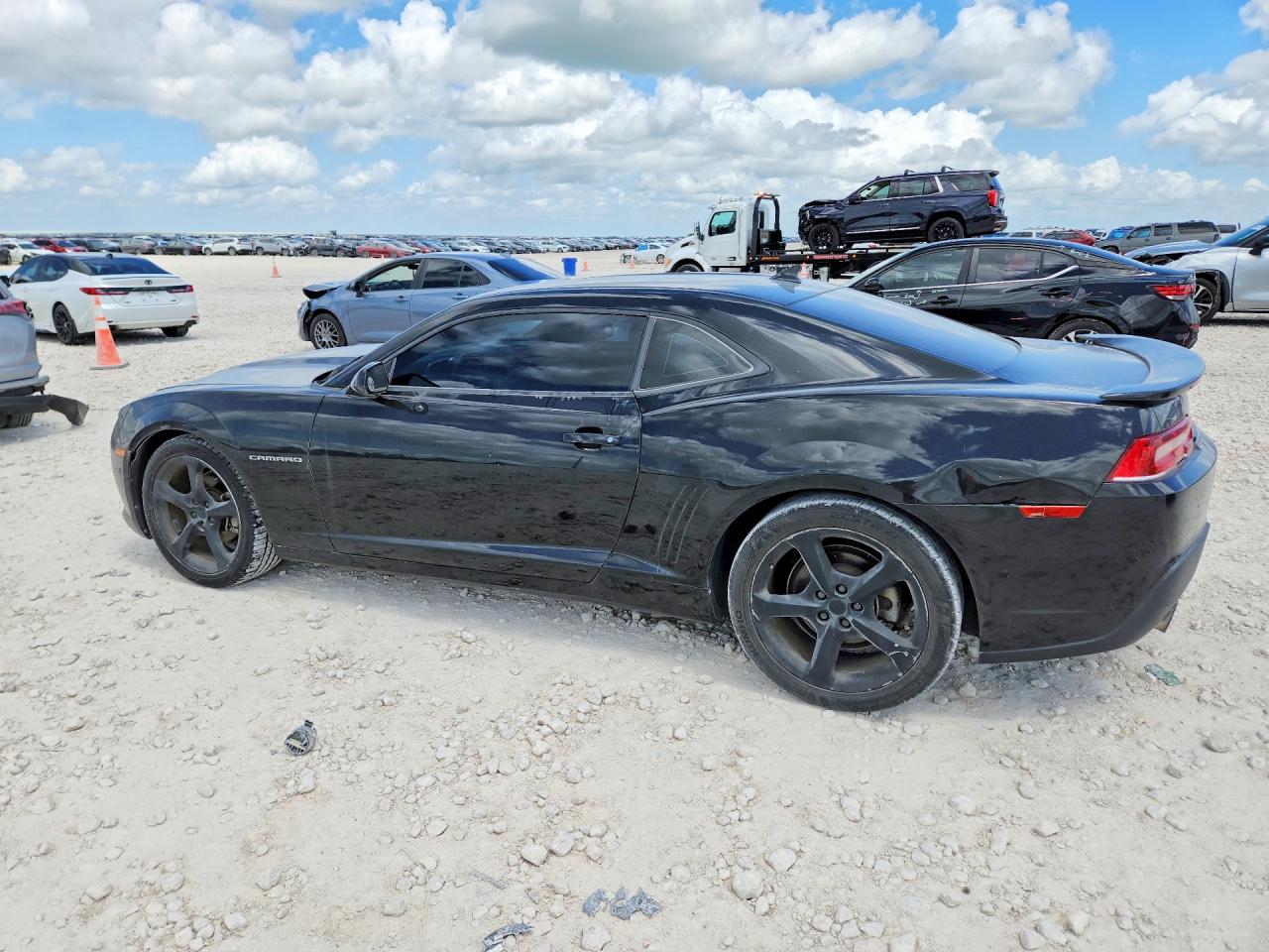2015 Chevrolet Camaro Lt Black vin: 2G1FD1E30F9272658