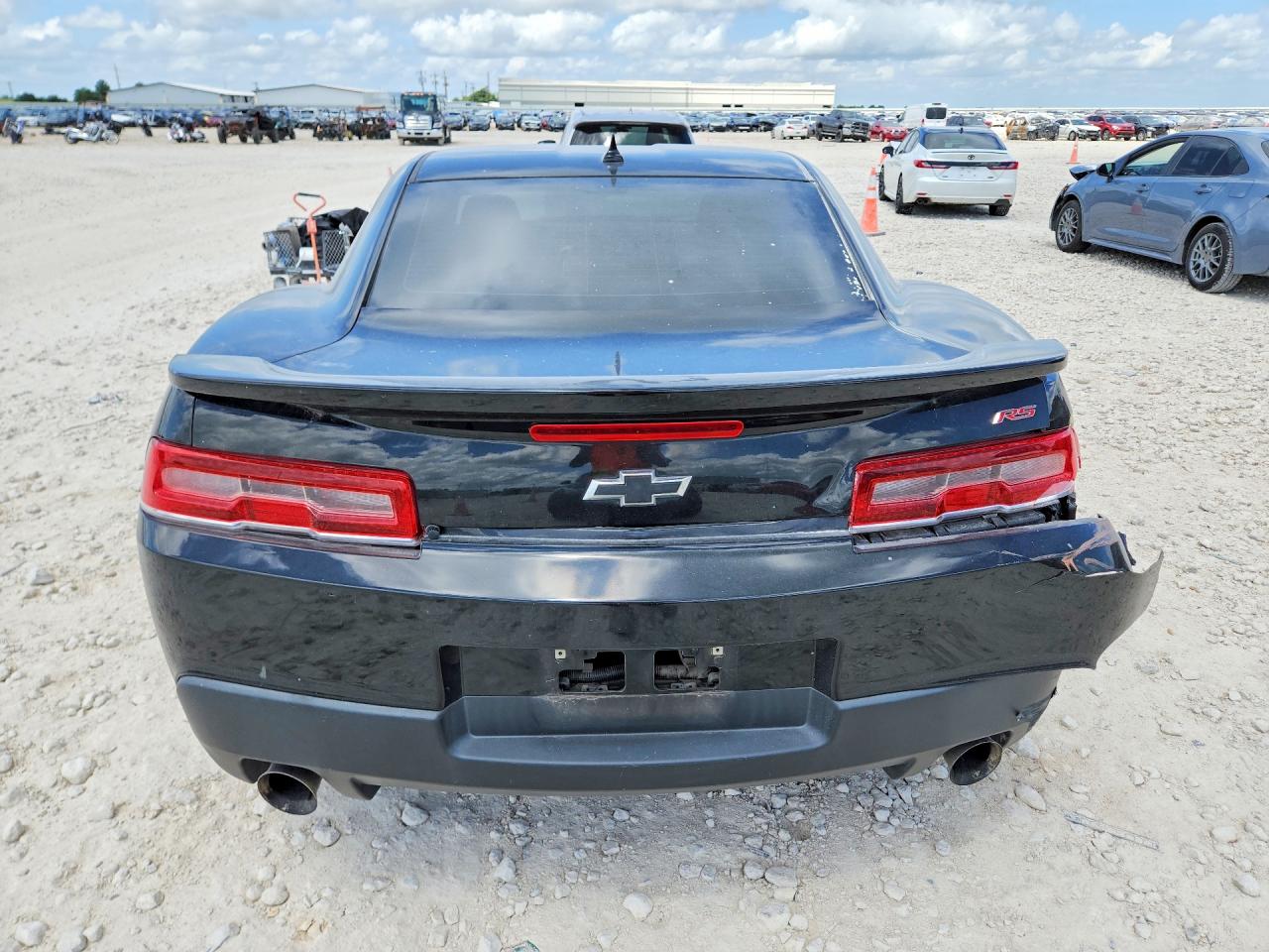 2015 Chevrolet Camaro Lt Black vin: 2G1FD1E30F9272658