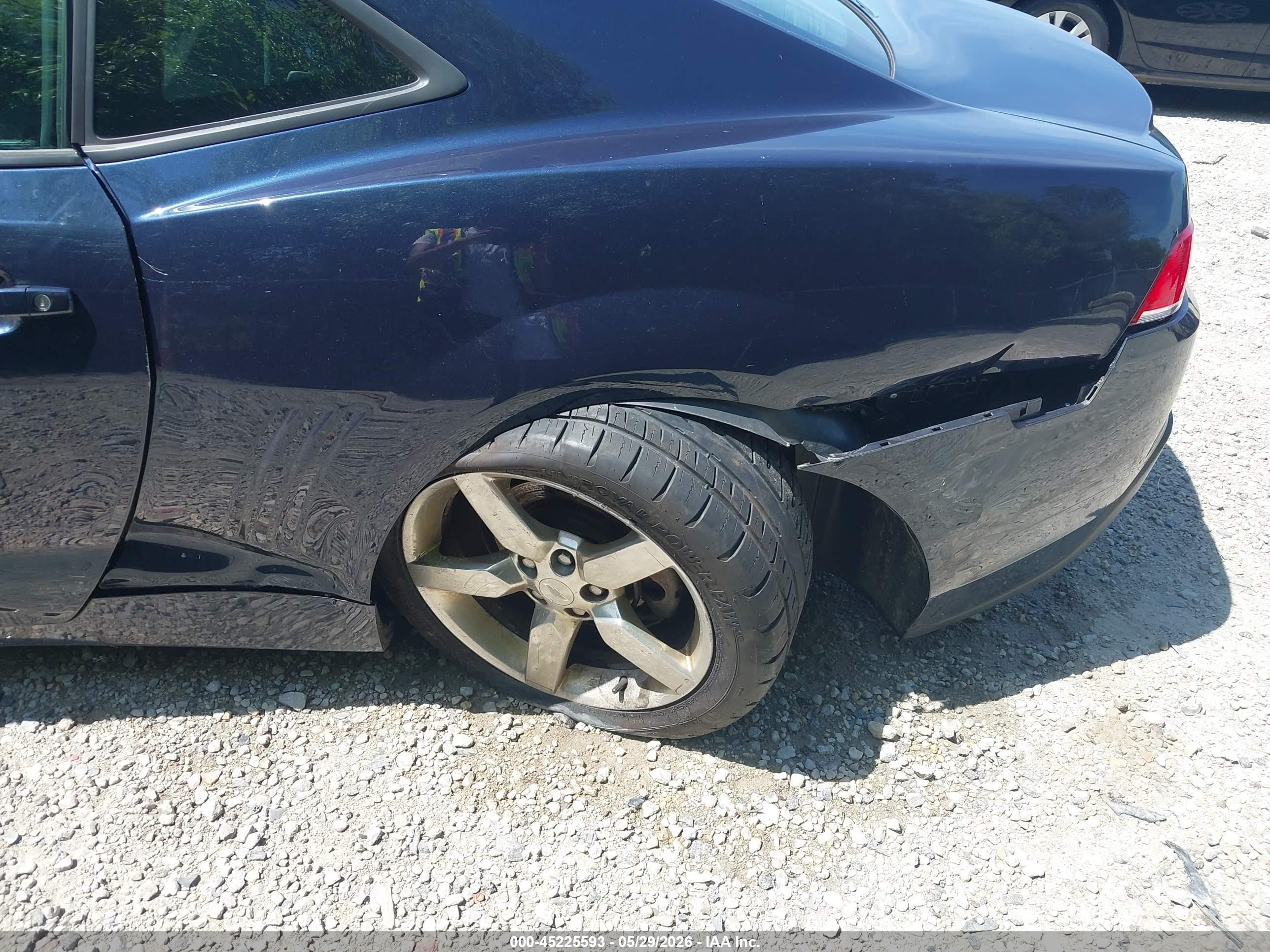 2015 Chevrolet Camaro 1lt Blue vin: 2G1FD1E31F9173556