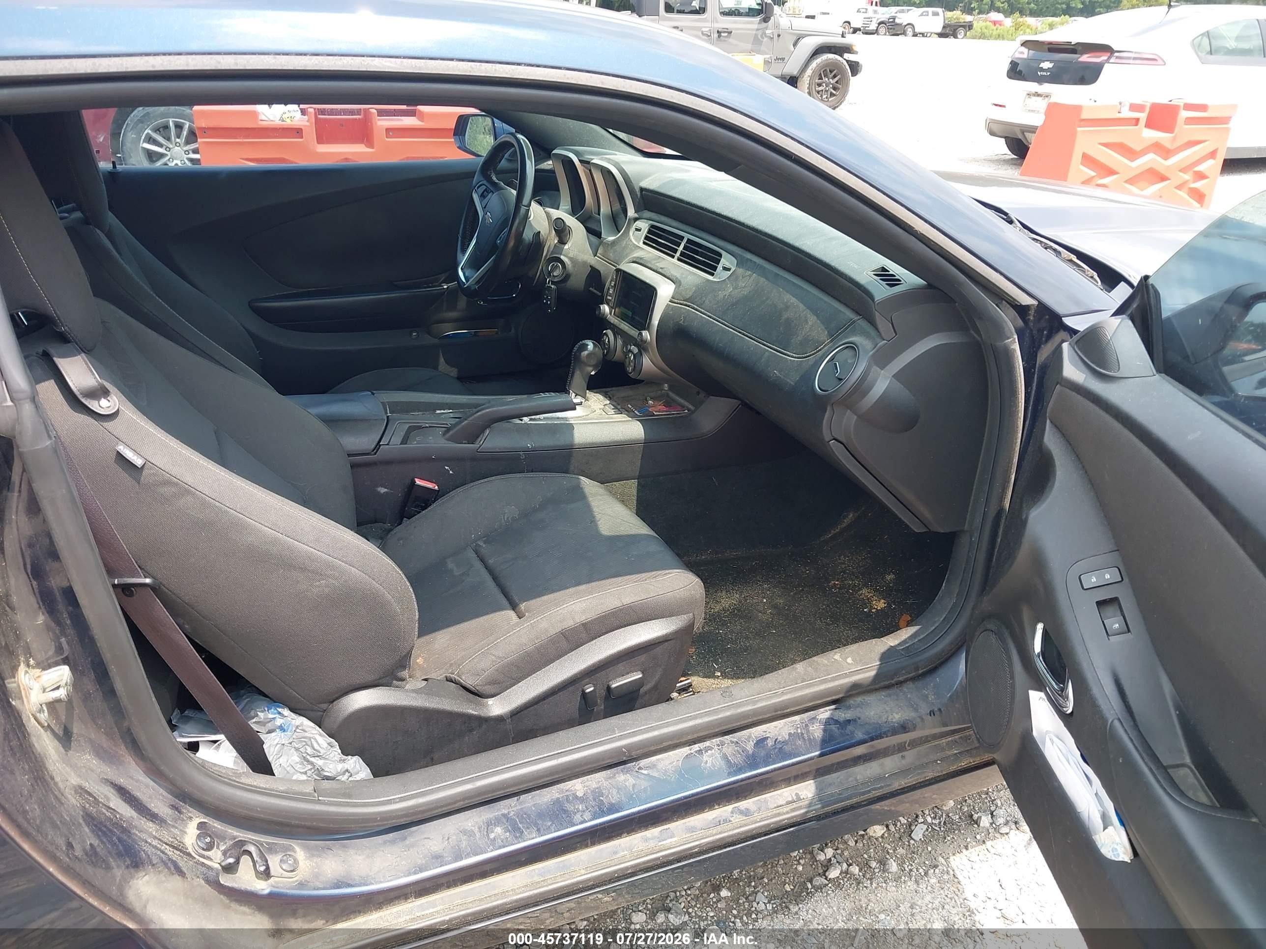 2015 Chevrolet Camaro 1lt Dark Blue vin: 2G1FD1E31F9193886