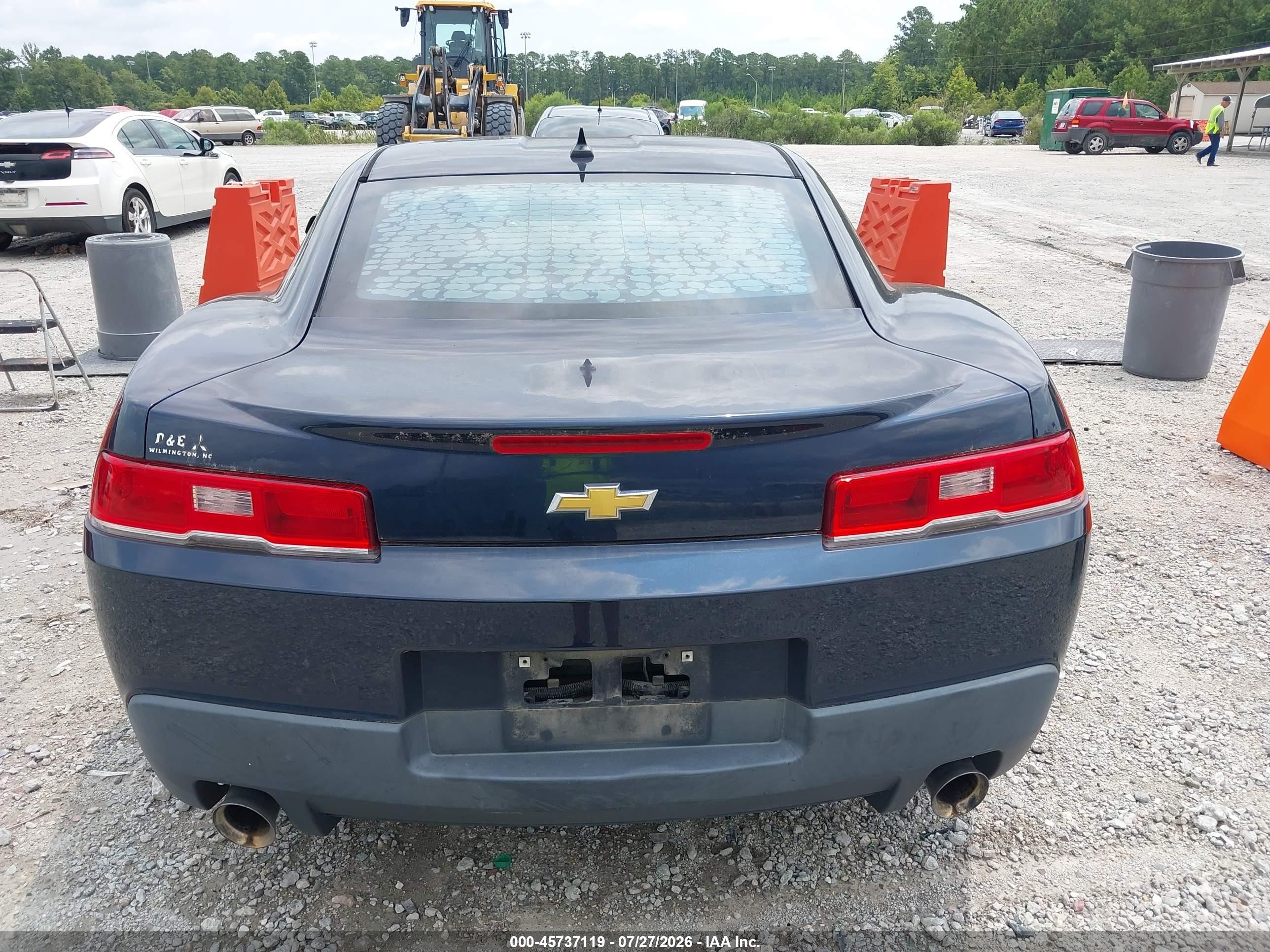 2015 Chevrolet Camaro 1lt Dark Blue vin: 2G1FD1E31F9193886
