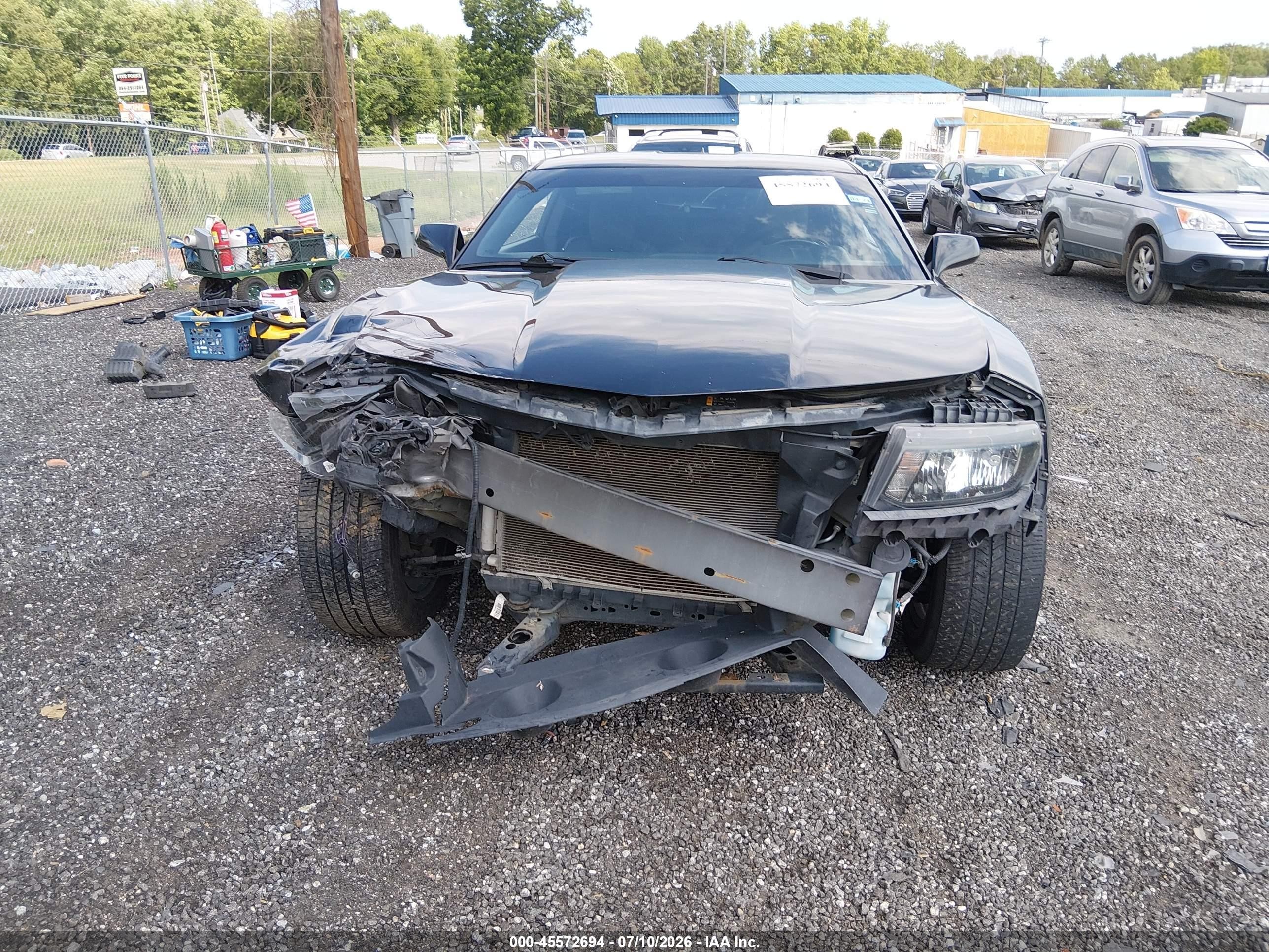 2015 Chevrolet Camaro 1lt Black vin: 2G1FD1E31F9204868