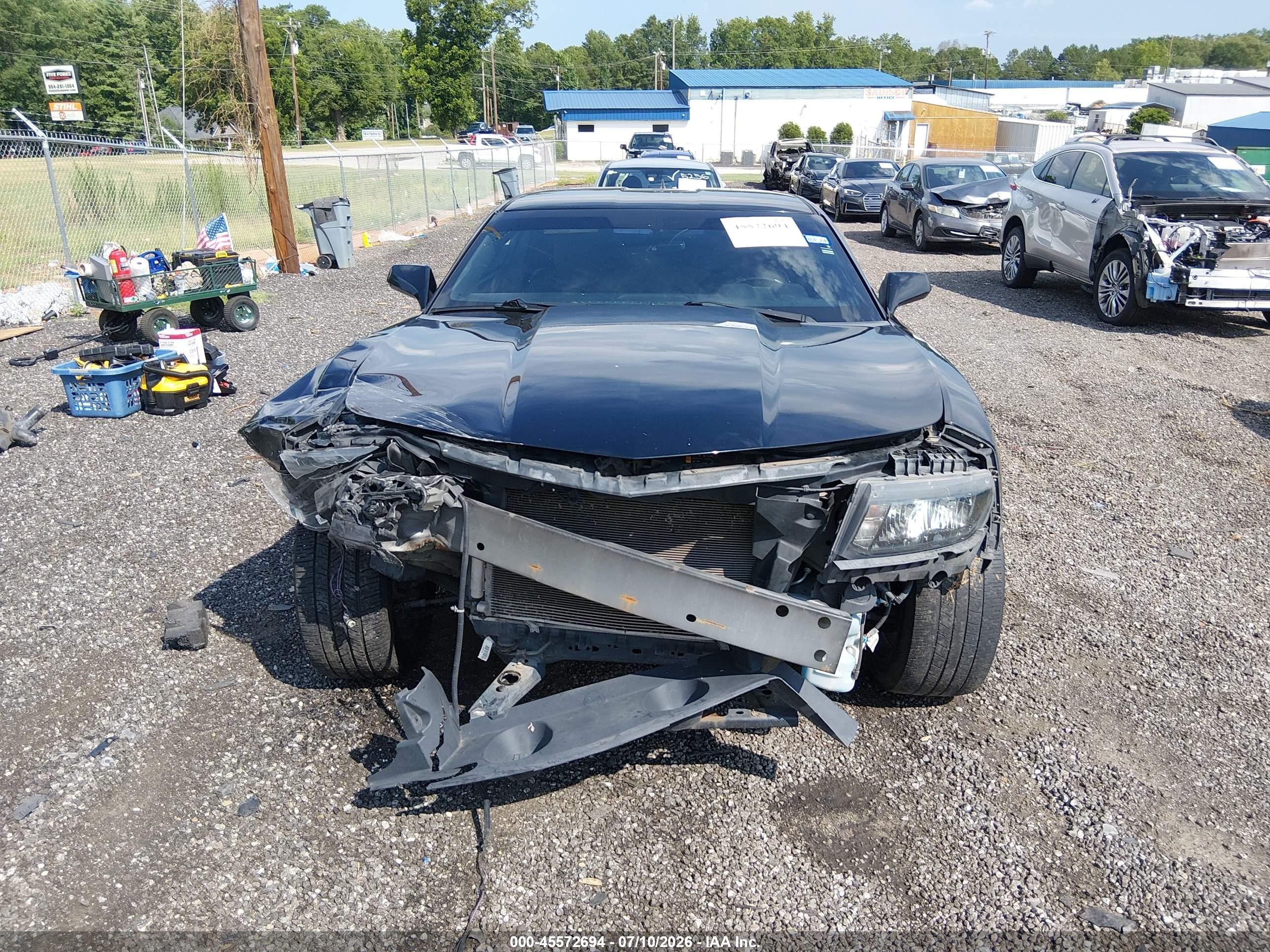 2015 Chevrolet Camaro 1lt Black vin: 2G1FD1E31F9204868