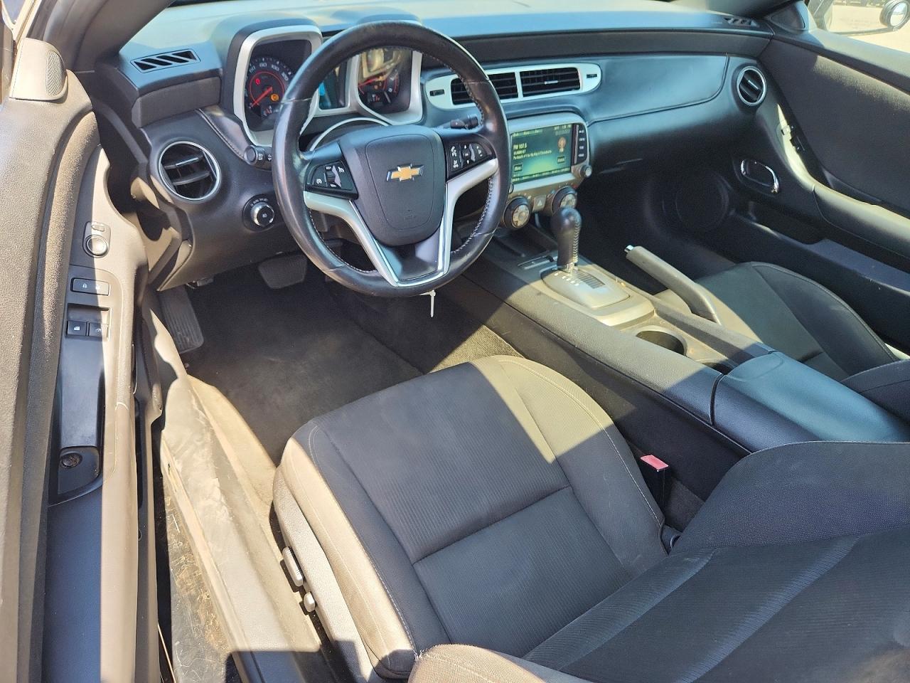 2015 Chevrolet Camaro Lt Black vin: 2G1FD1E31F9209407