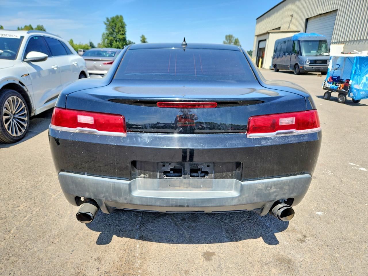2015 Chevrolet Camaro Lt Black vin: 2G1FD1E31F9209407