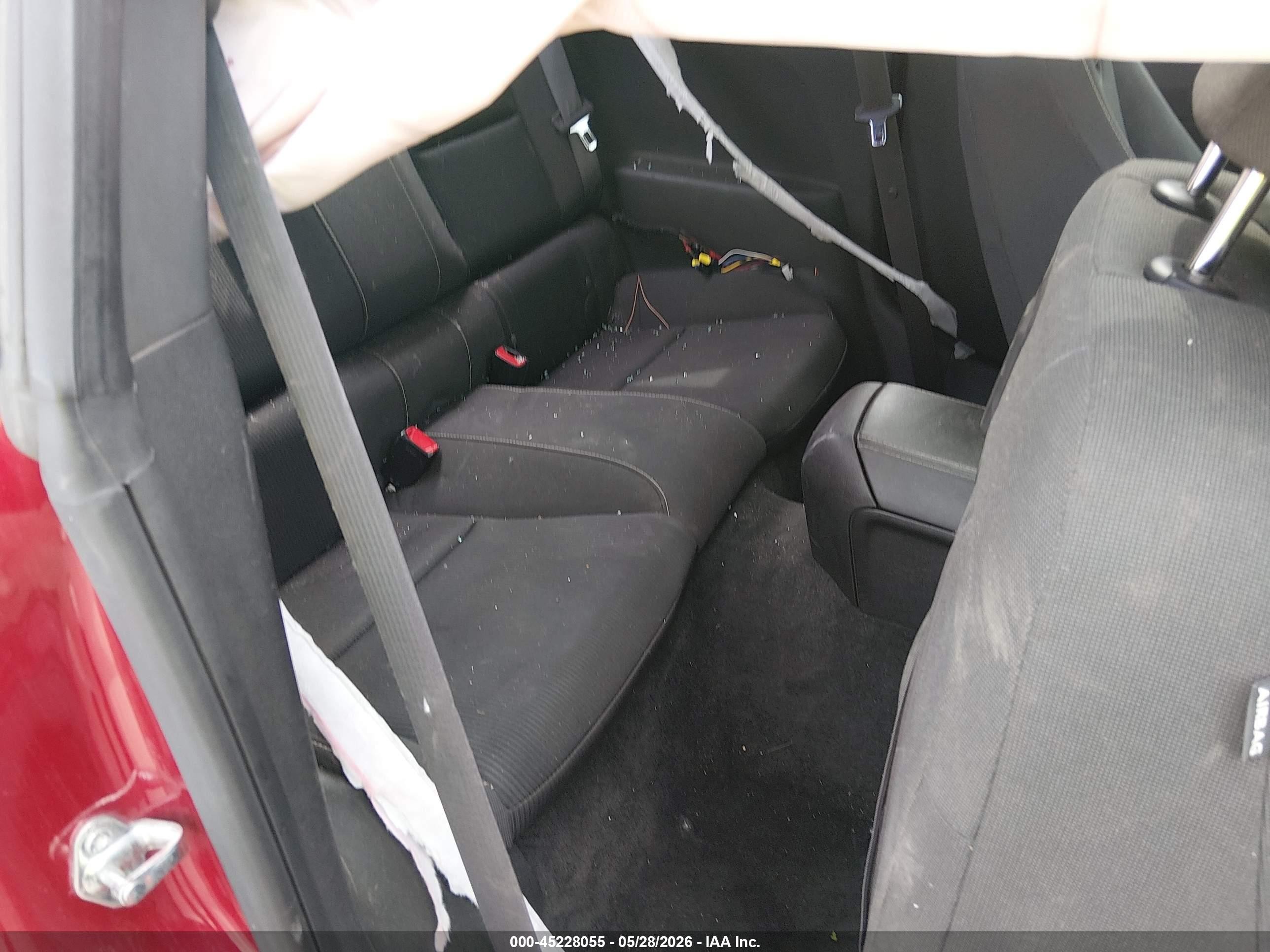 2015 Chevrolet Camaro 1lt Red vin: 2G1FD1E31F9250524