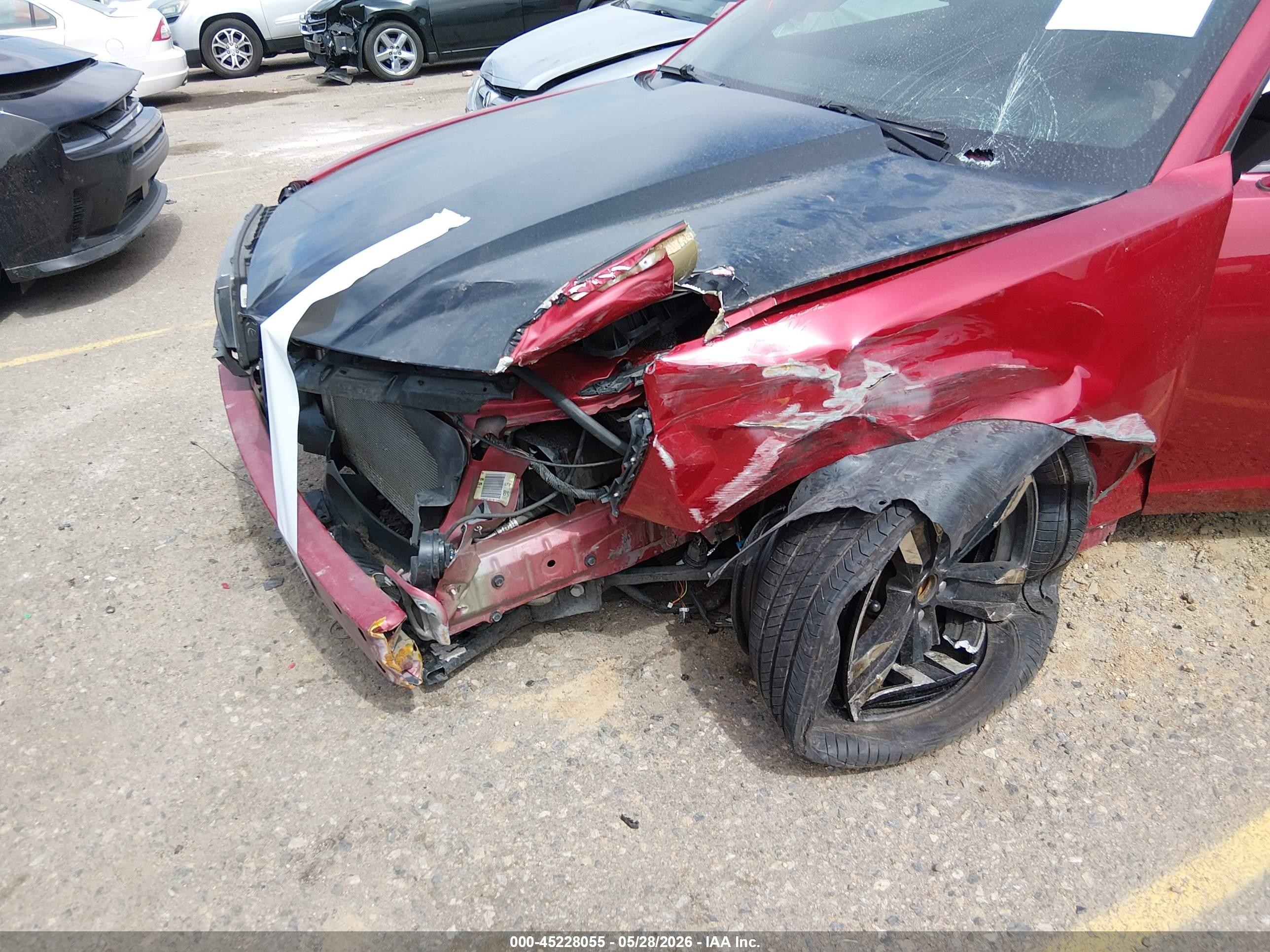 2015 Chevrolet Camaro 1lt Red vin: 2G1FD1E31F9250524