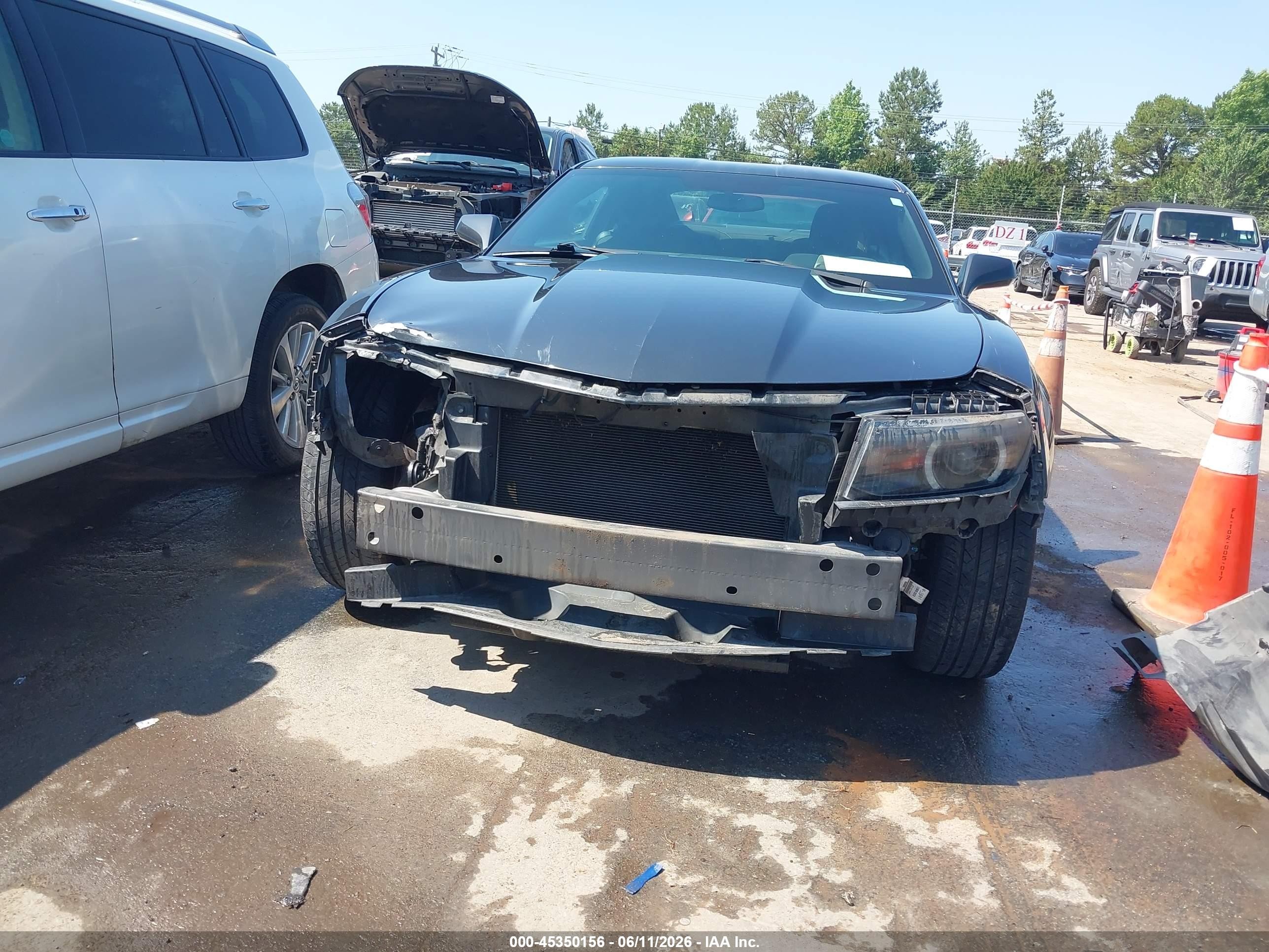 2015 Chevrolet Camaro 1lt Gray vin: 2G1FD1E31F9271552