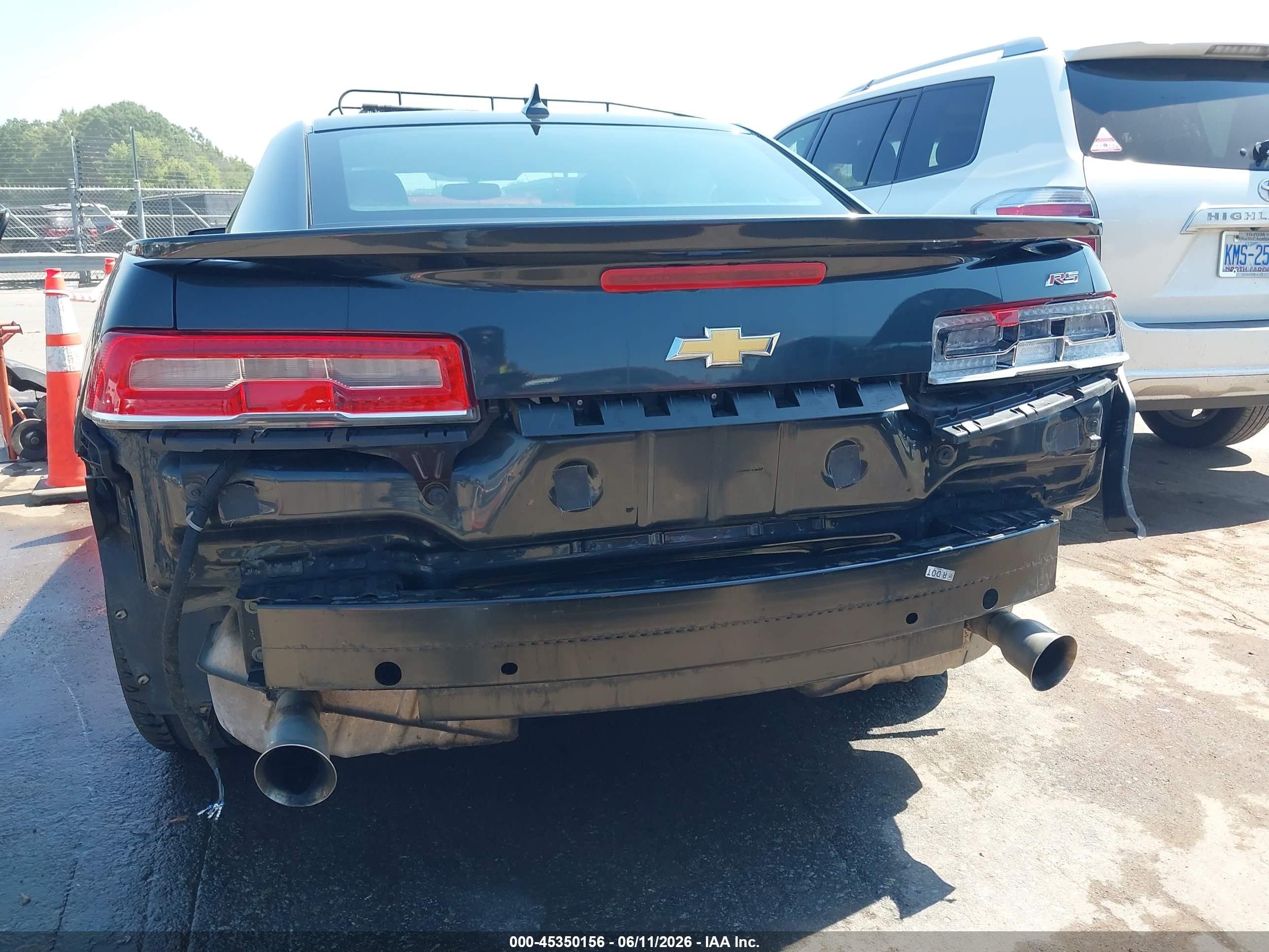 2015 Chevrolet Camaro 1lt Gray vin: 2G1FD1E31F9271552