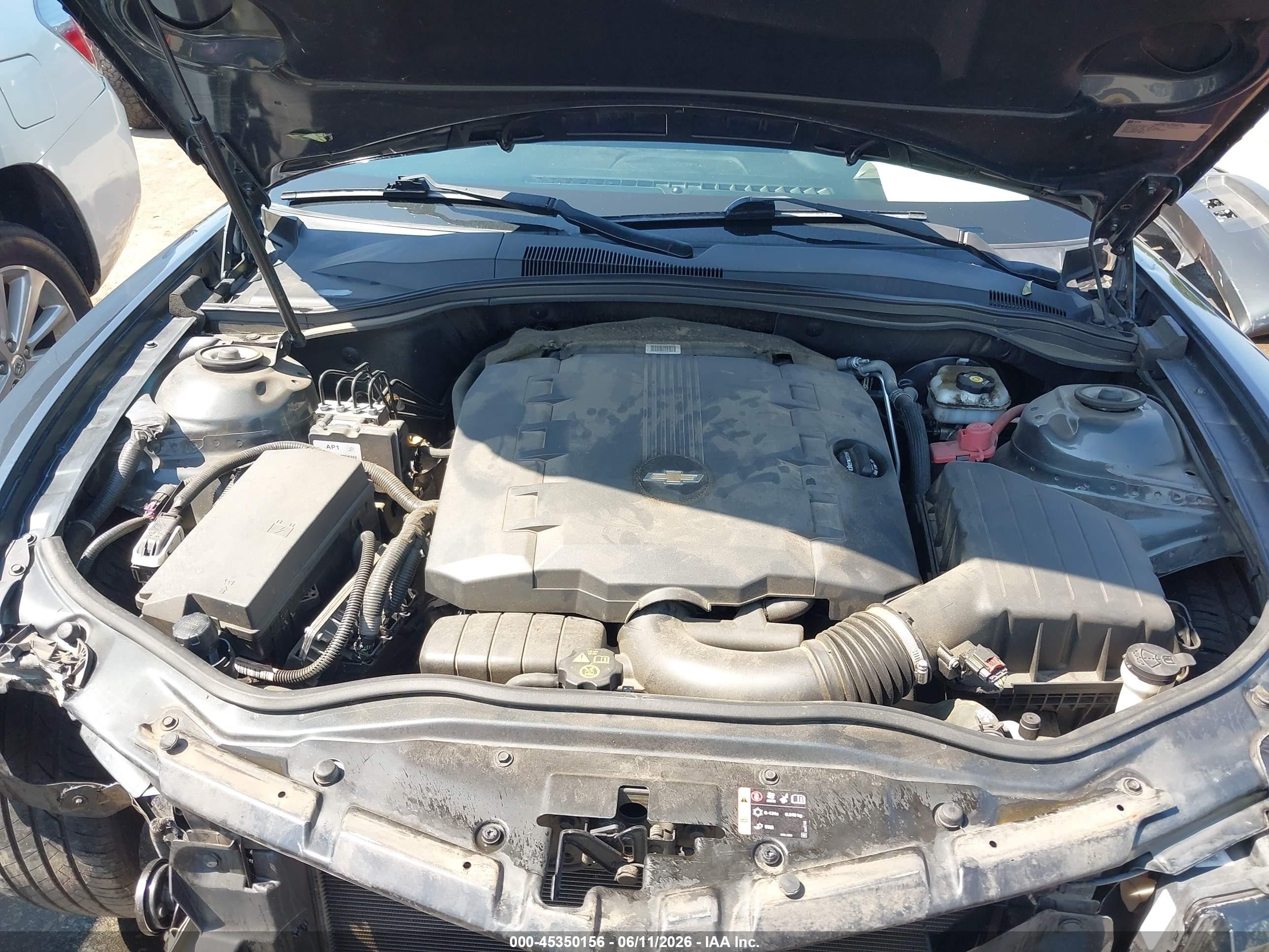 2015 Chevrolet Camaro 1lt Gray vin: 2G1FD1E31F9271552