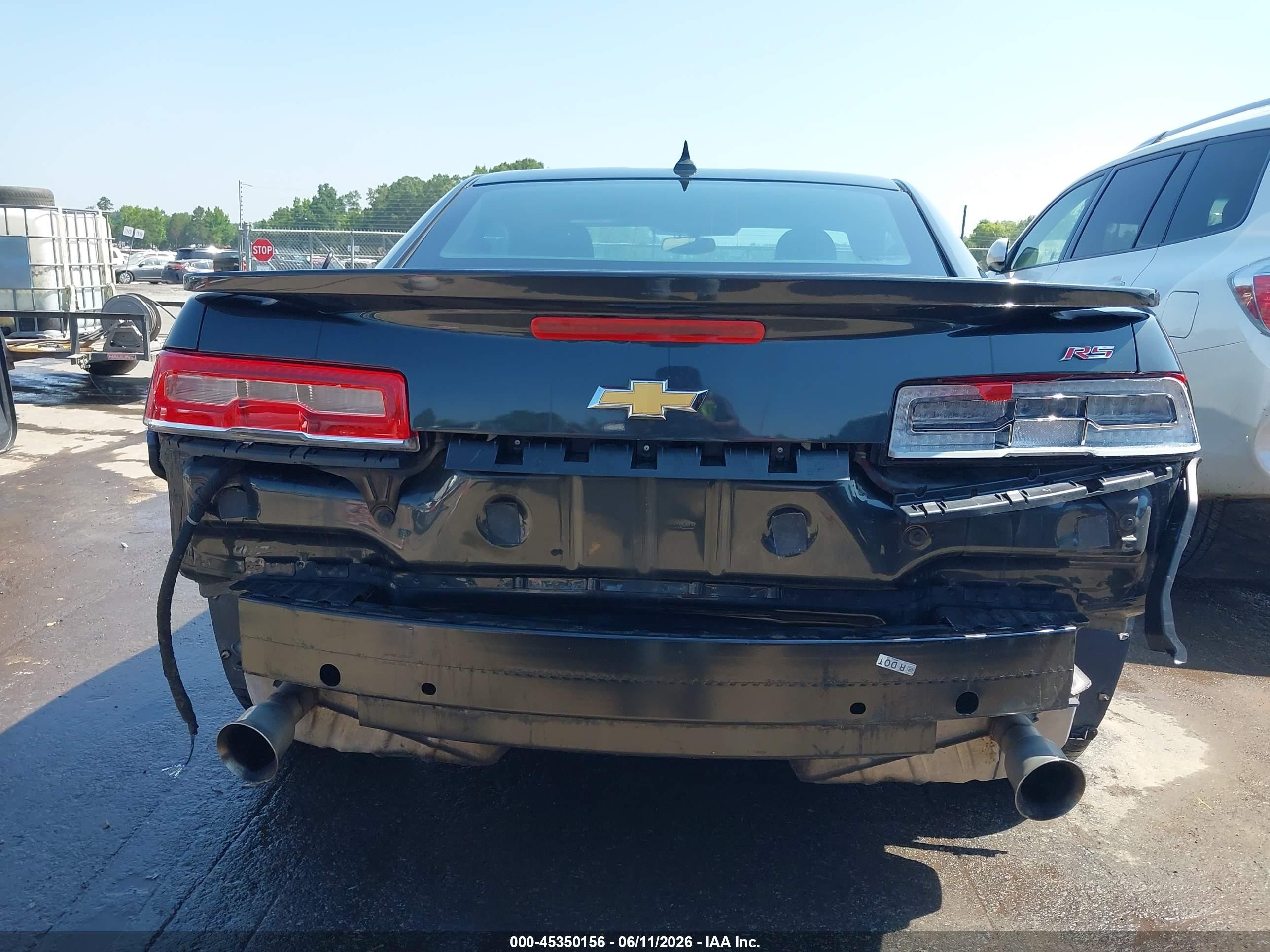2015 Chevrolet Camaro 1lt Gray vin: 2G1FD1E31F9271552
