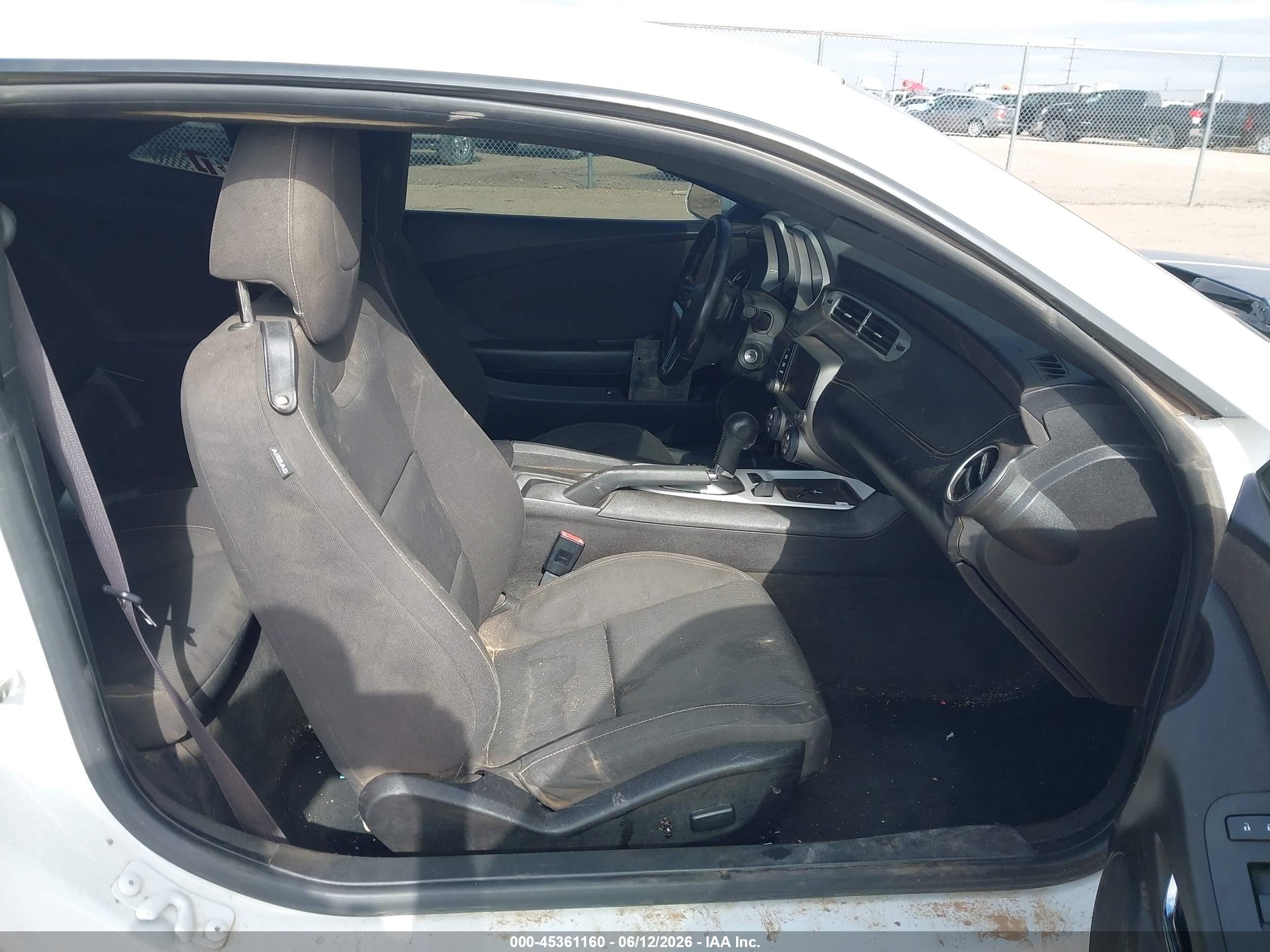 2015 Chevrolet Camaro 1lt White vin: 2G1FD1E31F9291414