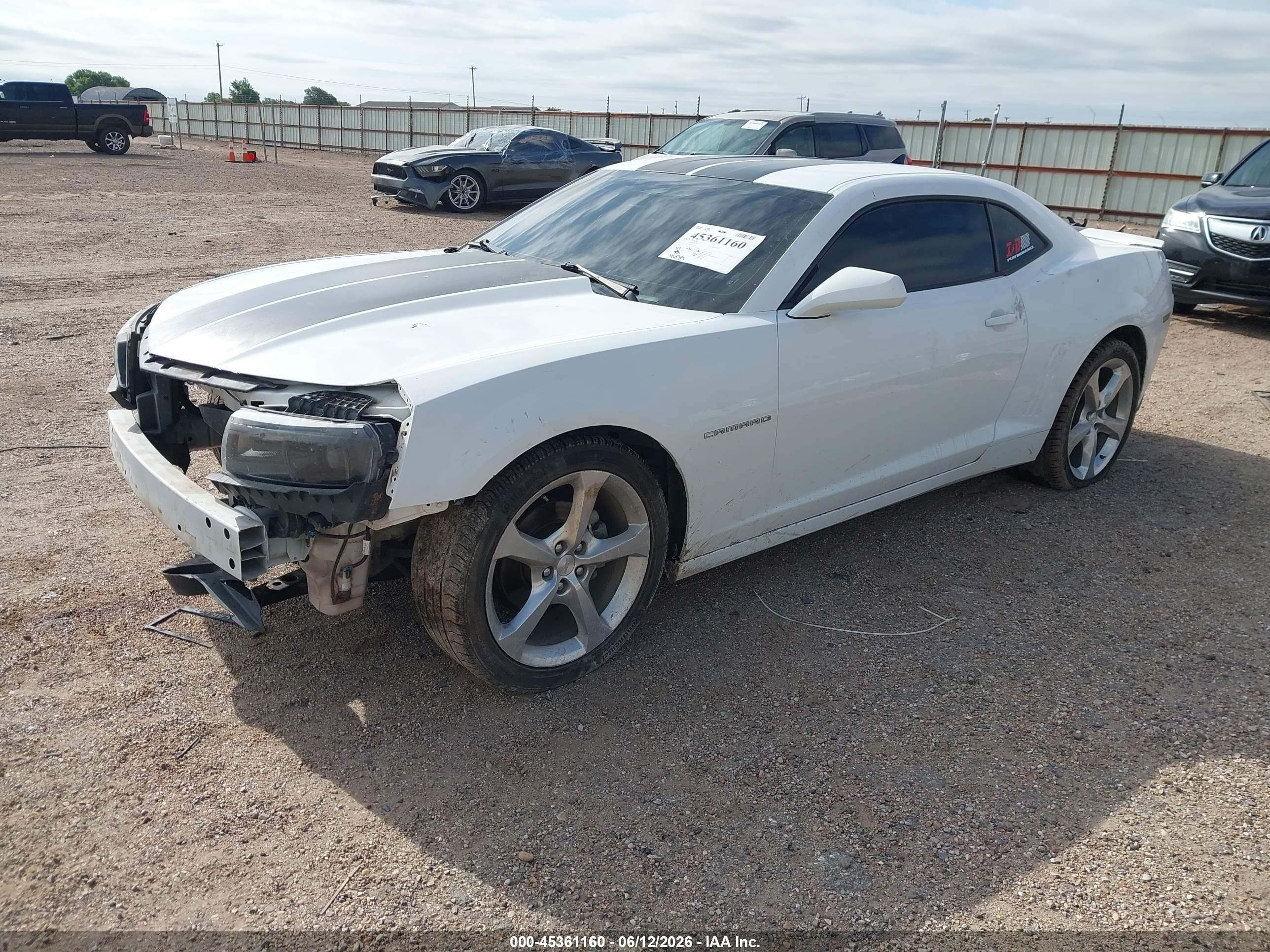 2015 Chevrolet Camaro 1lt White vin: 2G1FD1E31F9291414