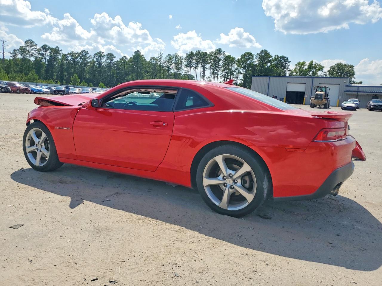 2015 Chevrolet Camaro Lt Red vin: 2G1FD1E31F9309944