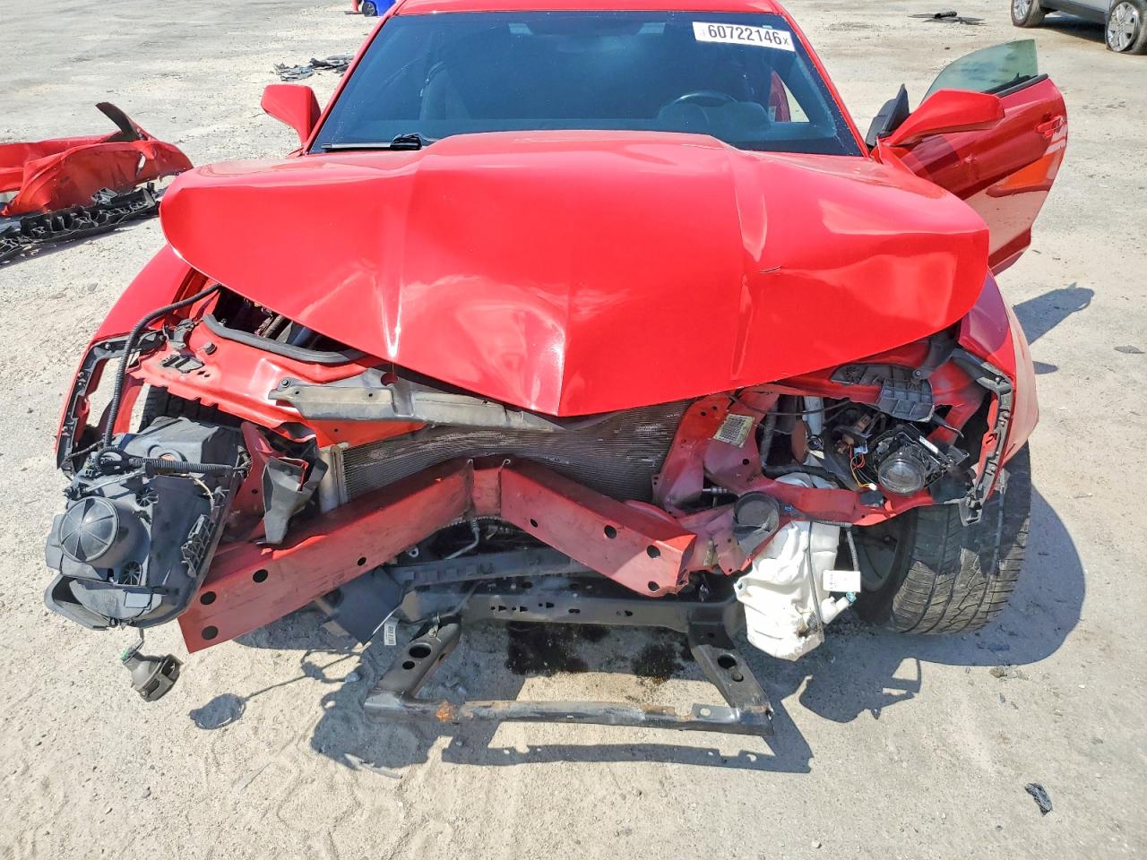 2015 Chevrolet Camaro Lt Red vin: 2G1FD1E31F9309944