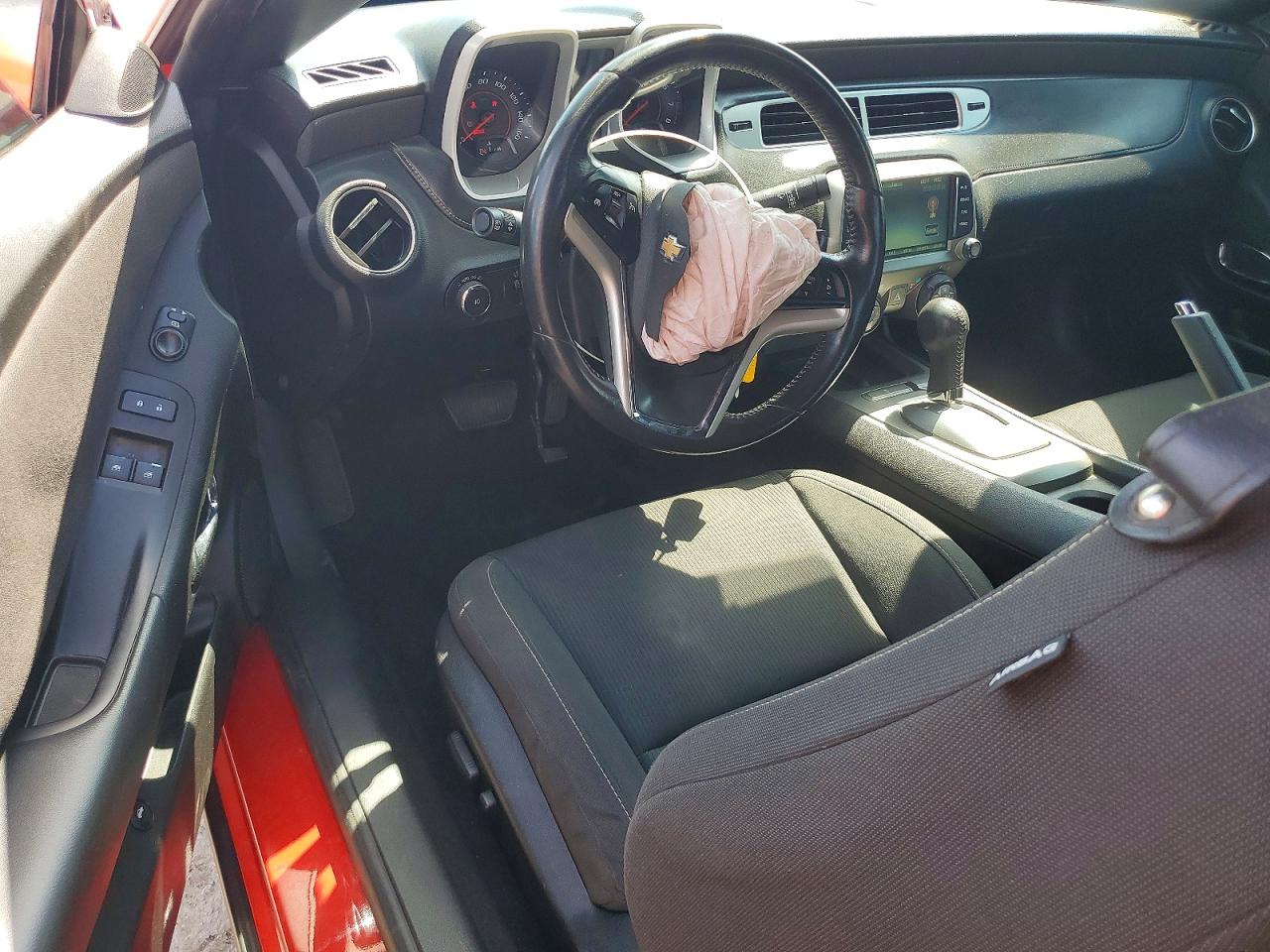 2015 Chevrolet Camaro Lt Red vin: 2G1FD1E31F9309944