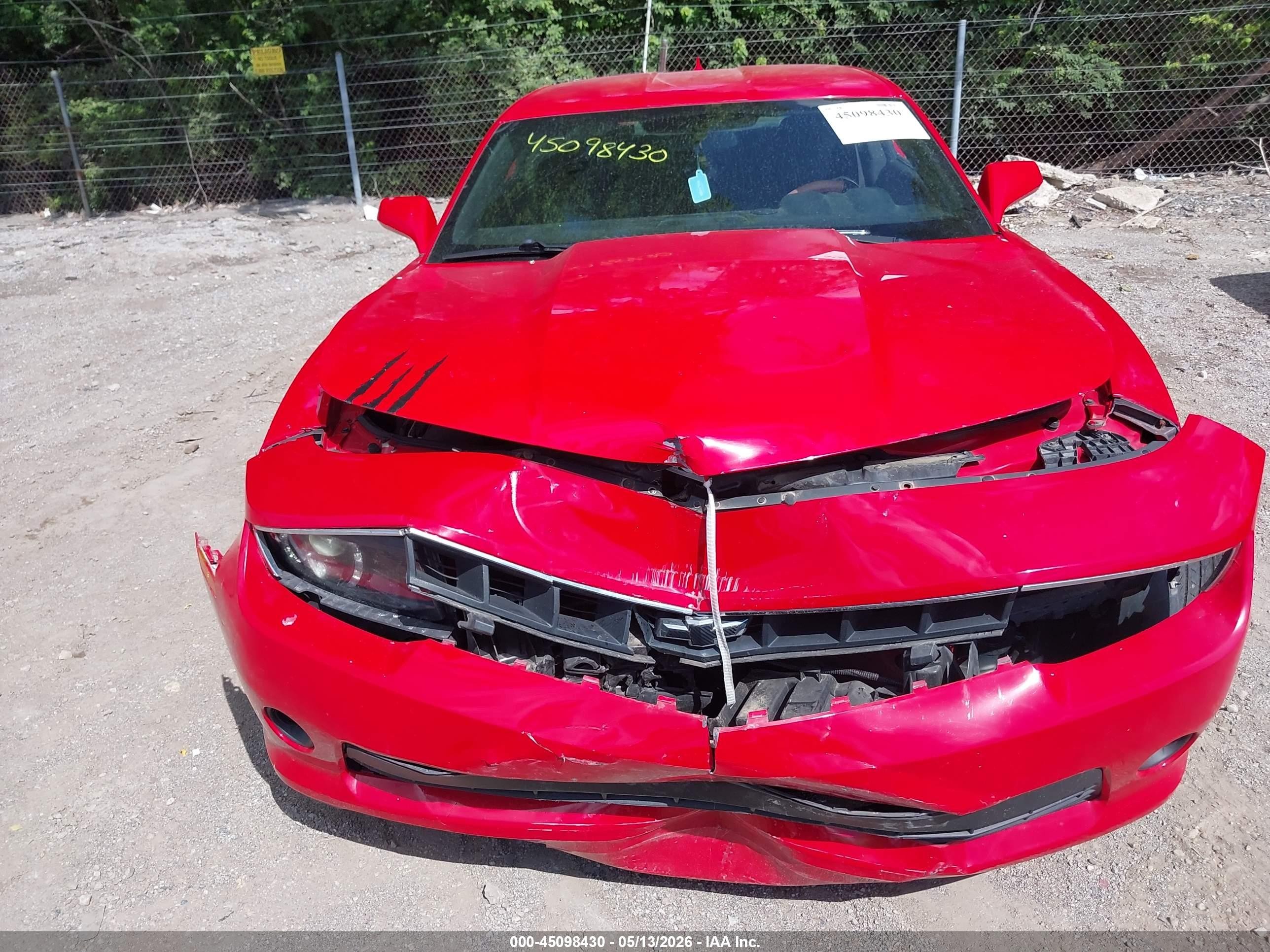 2015 Chevrolet Camaro 1lt Red vin: 2G1FD1E32F9104617
