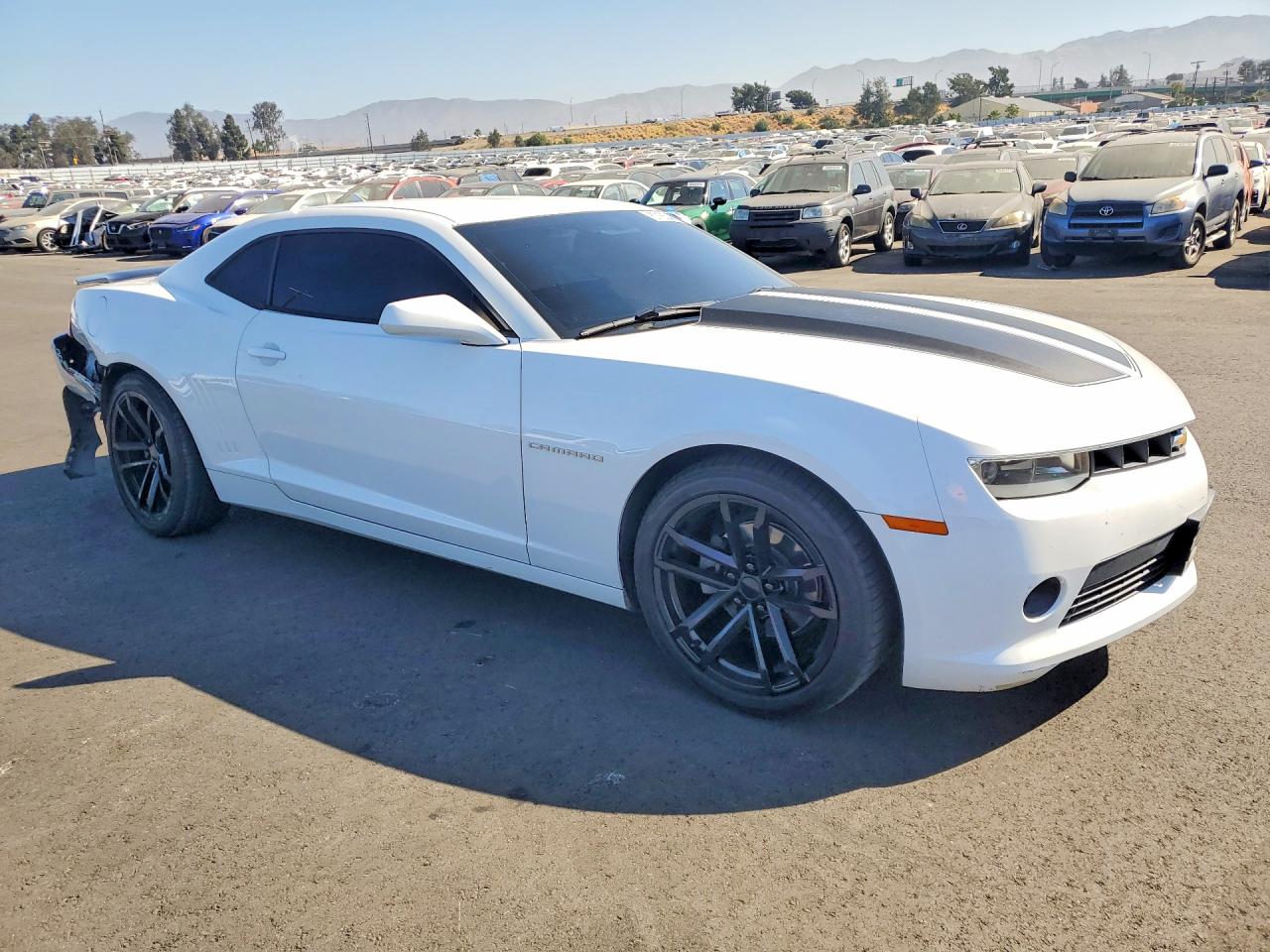 2015 Chevrolet Camaro Lt Белый vin: 2G1FD1E32F9143143