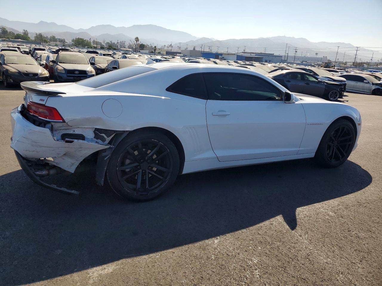 2015 Chevrolet Camaro Lt Белый vin: 2G1FD1E32F9143143